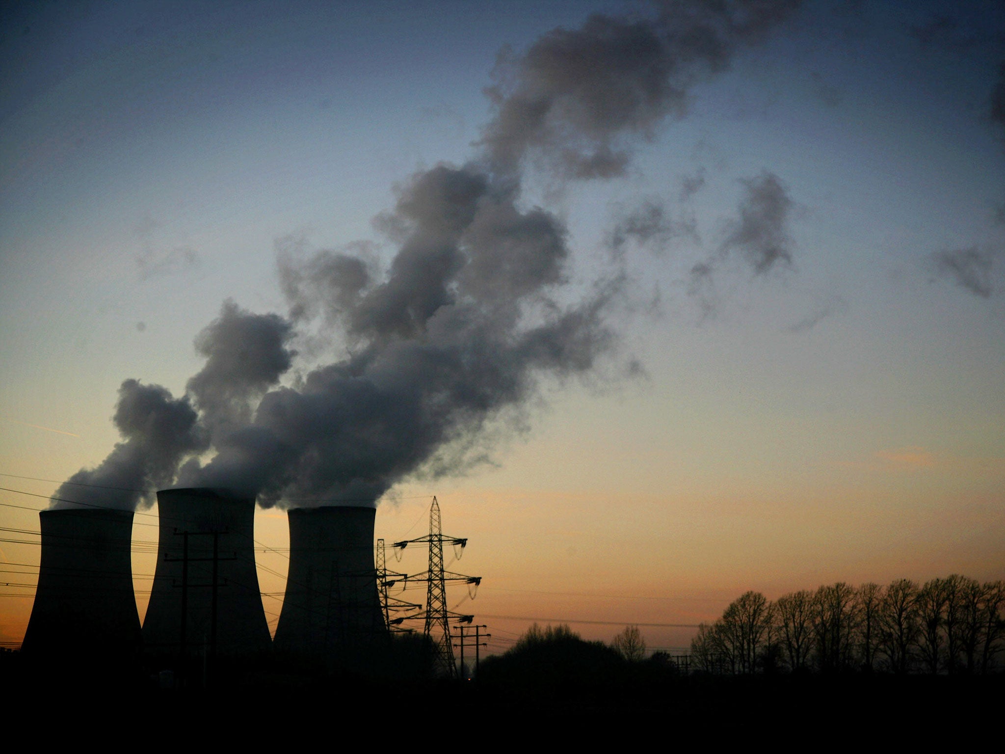 A major fire broke out at Didcot Power Station in Oxfordshire with flames seen pouring from at least two of its cooling towers