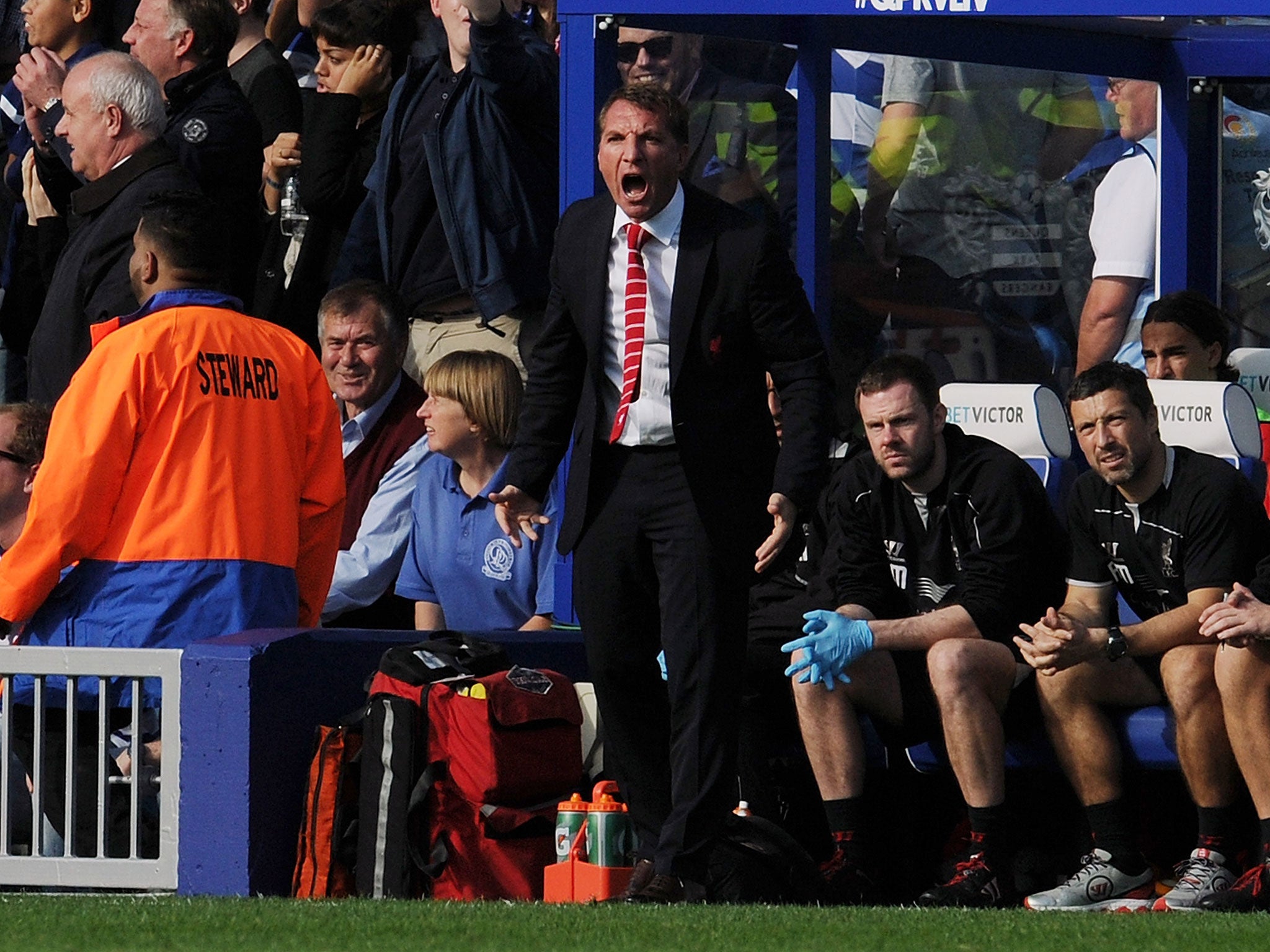 Brendan Rodgers knows Liverpool must be better than they were at QPR