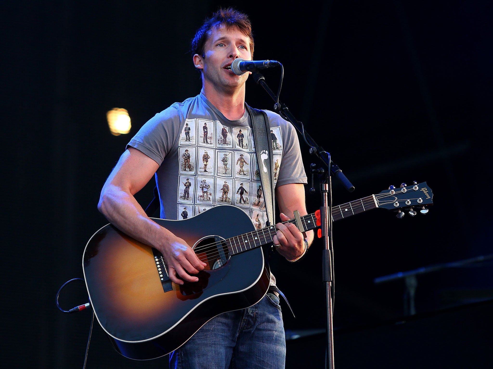 James Blunt's debut album Back to Bedlam shot him to fame in 2004