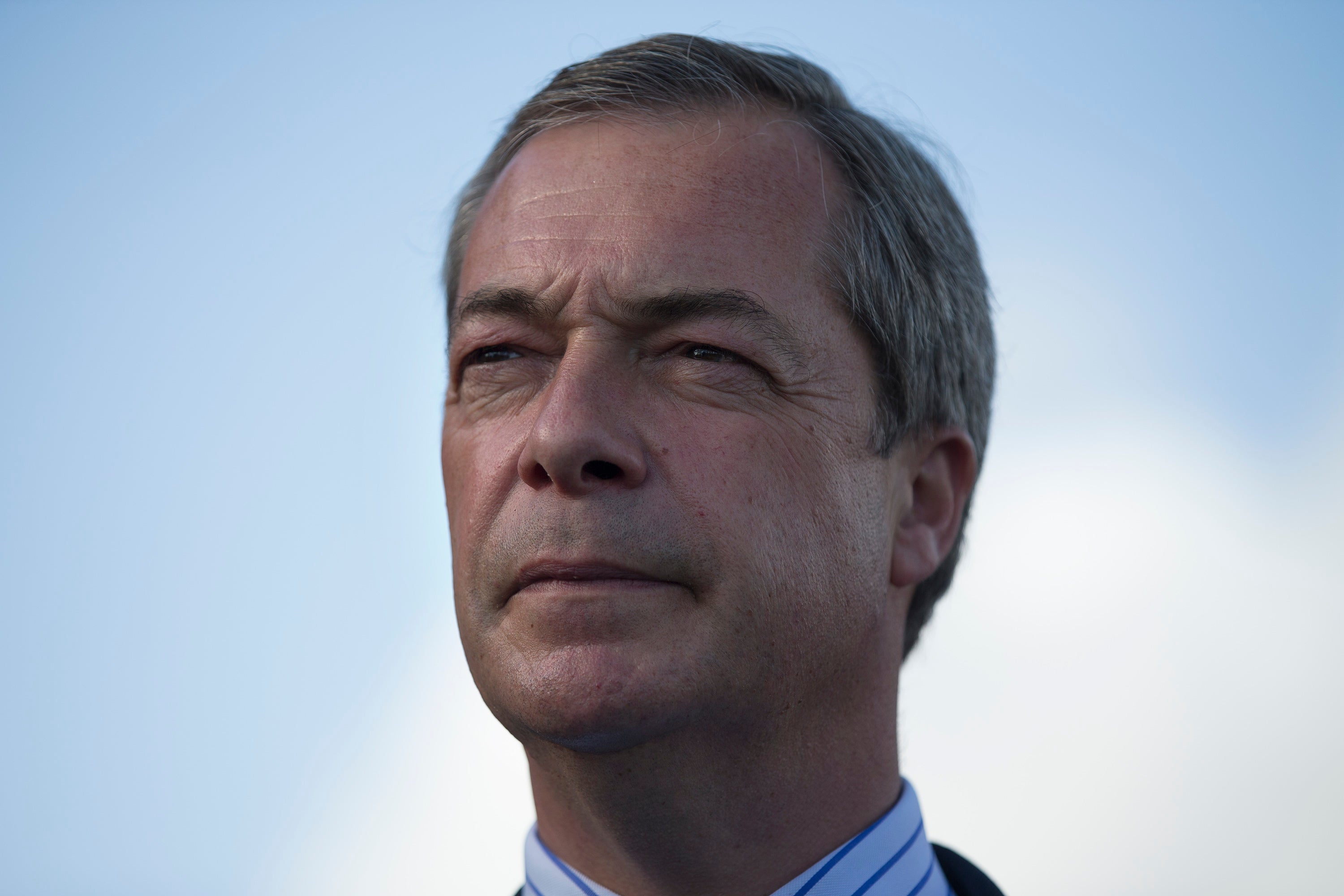 Nigel Farage said there was no place for homophobia in his party