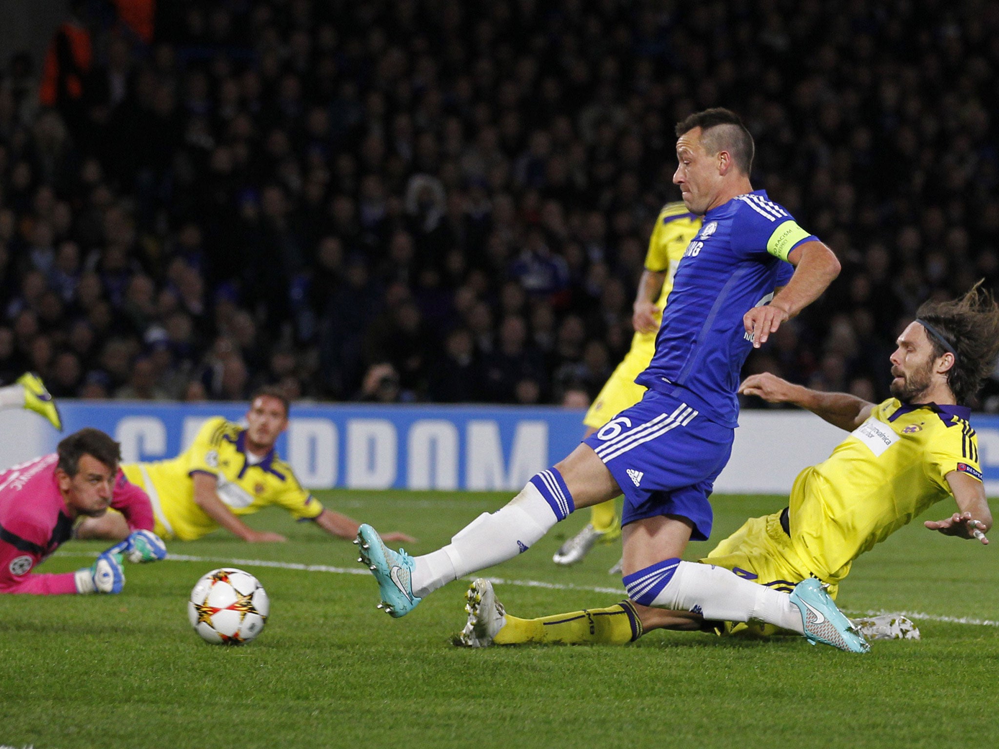 John Terry's goal illustrated the confidence running through the Chelsea side