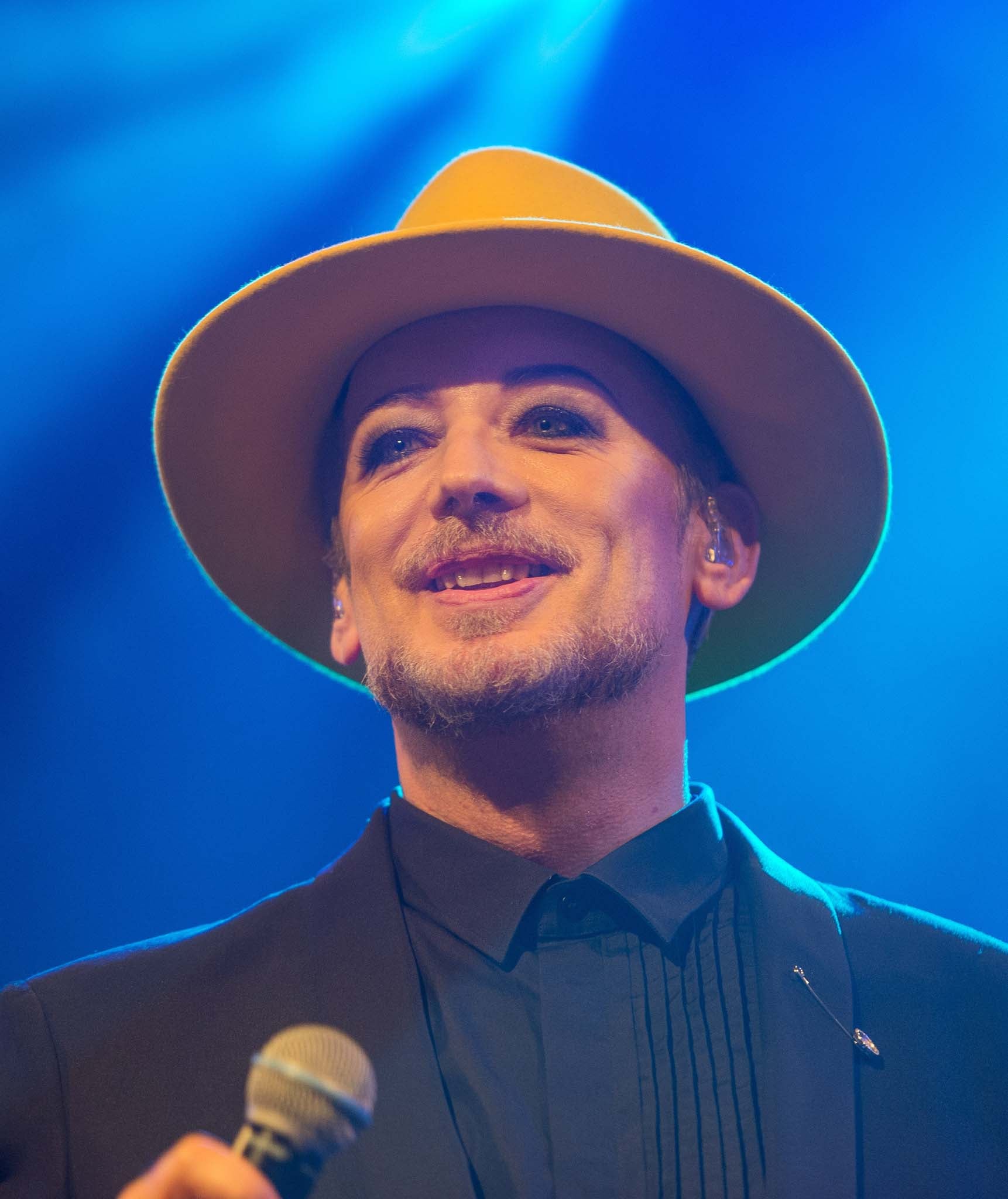 Boy George performing with Culture Club at Heaven