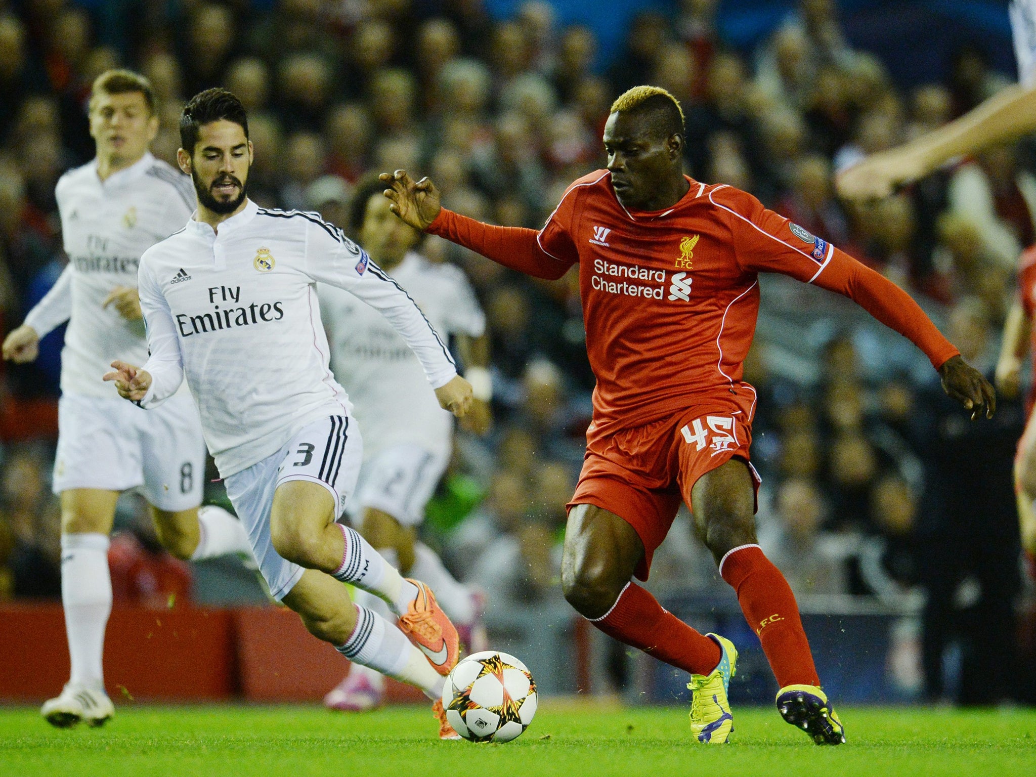 Italian striker has three months to save his Anfield career after being taken off at half-time during defeat to Real Madrid