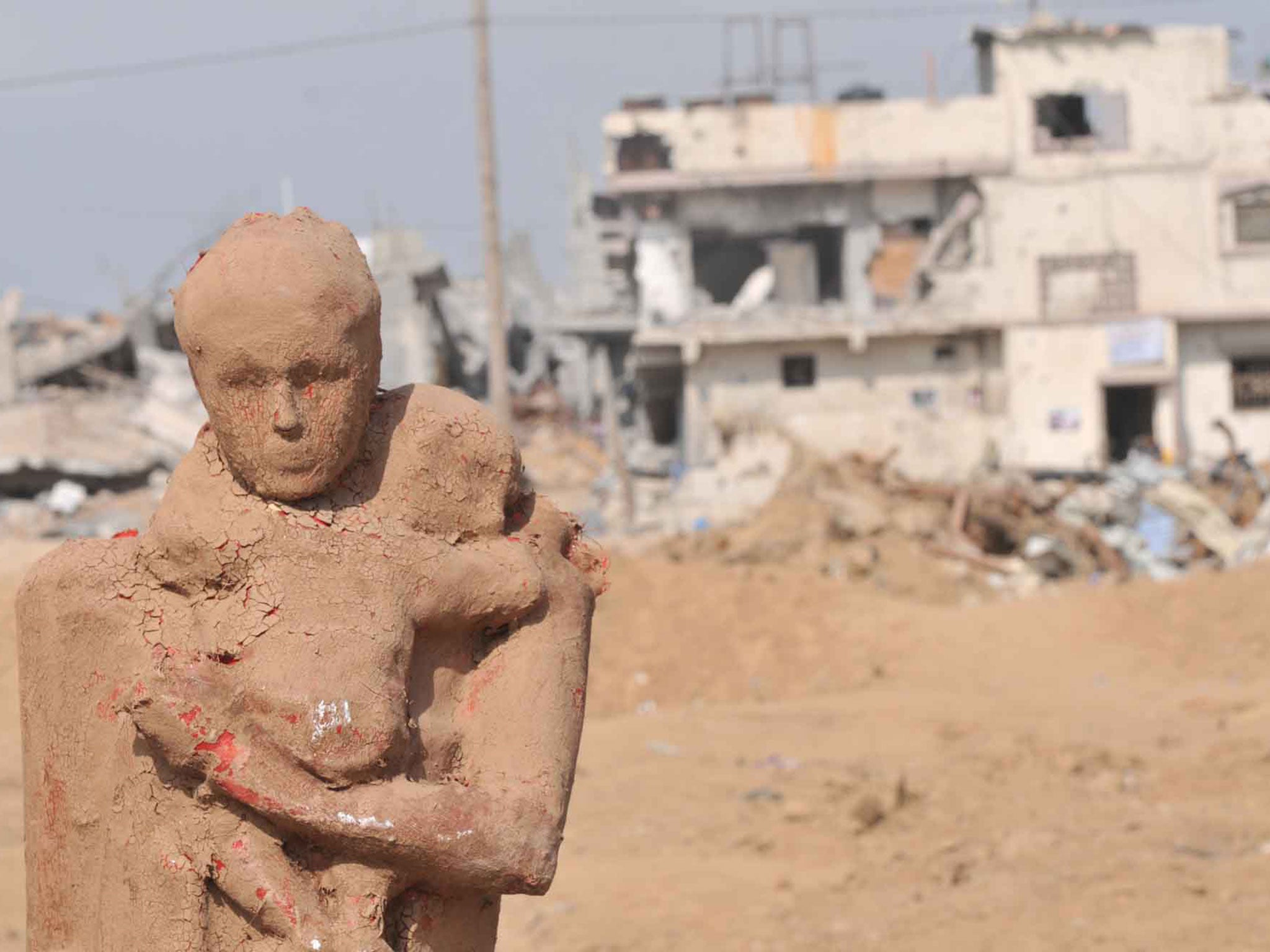 Iyad Sabbah’s 'Worn Out' installation in Gaza