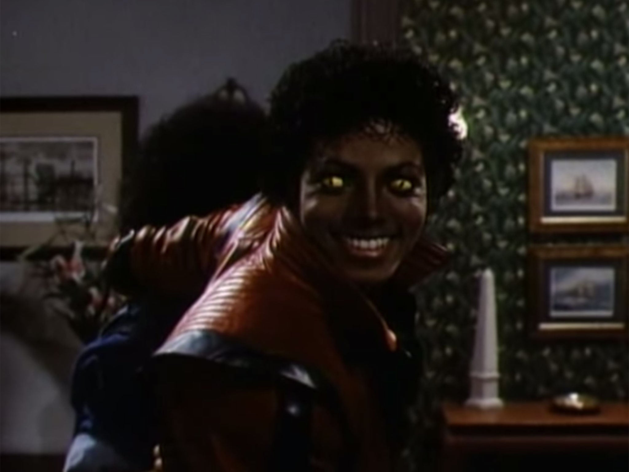 Michael Jackson as a zombie in Halloween hit 'Thriller'