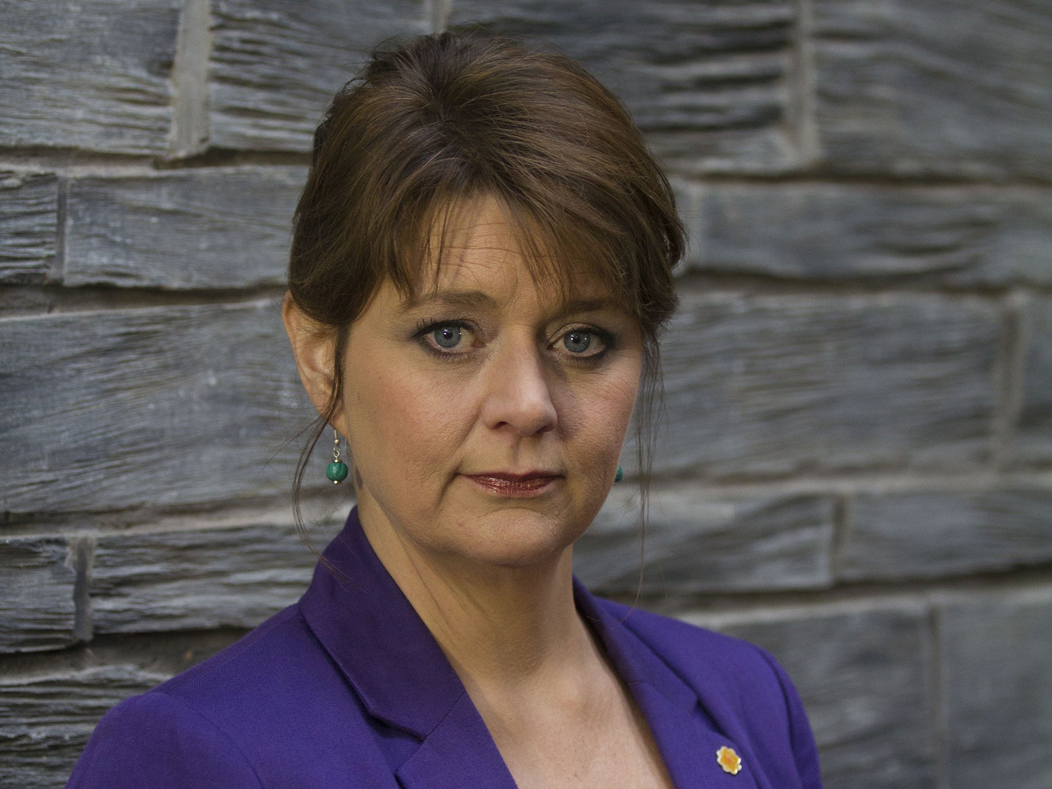 Plaid Cymru leader Leanne Wood