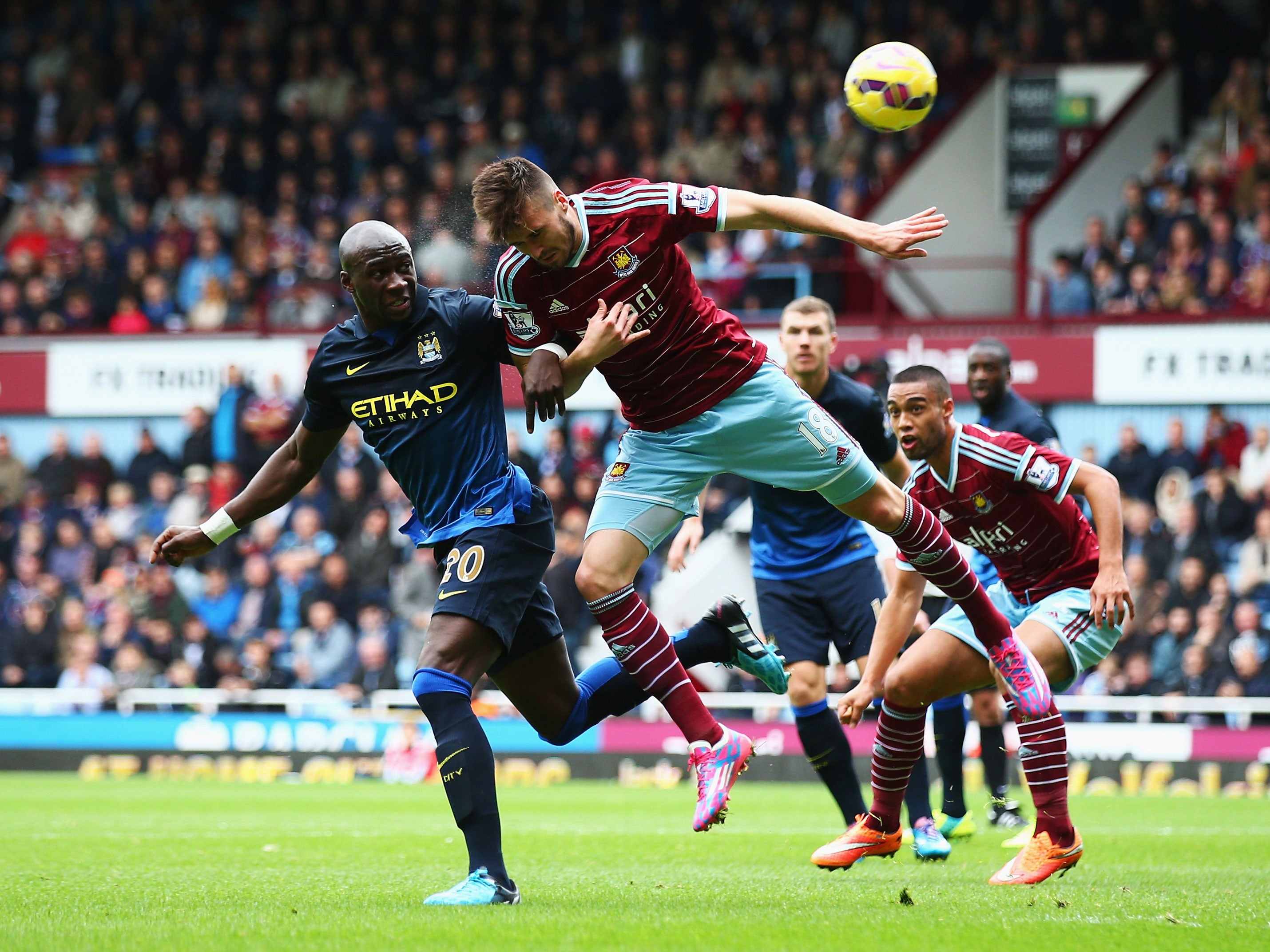 Eliaquim Mangala of Manchester City