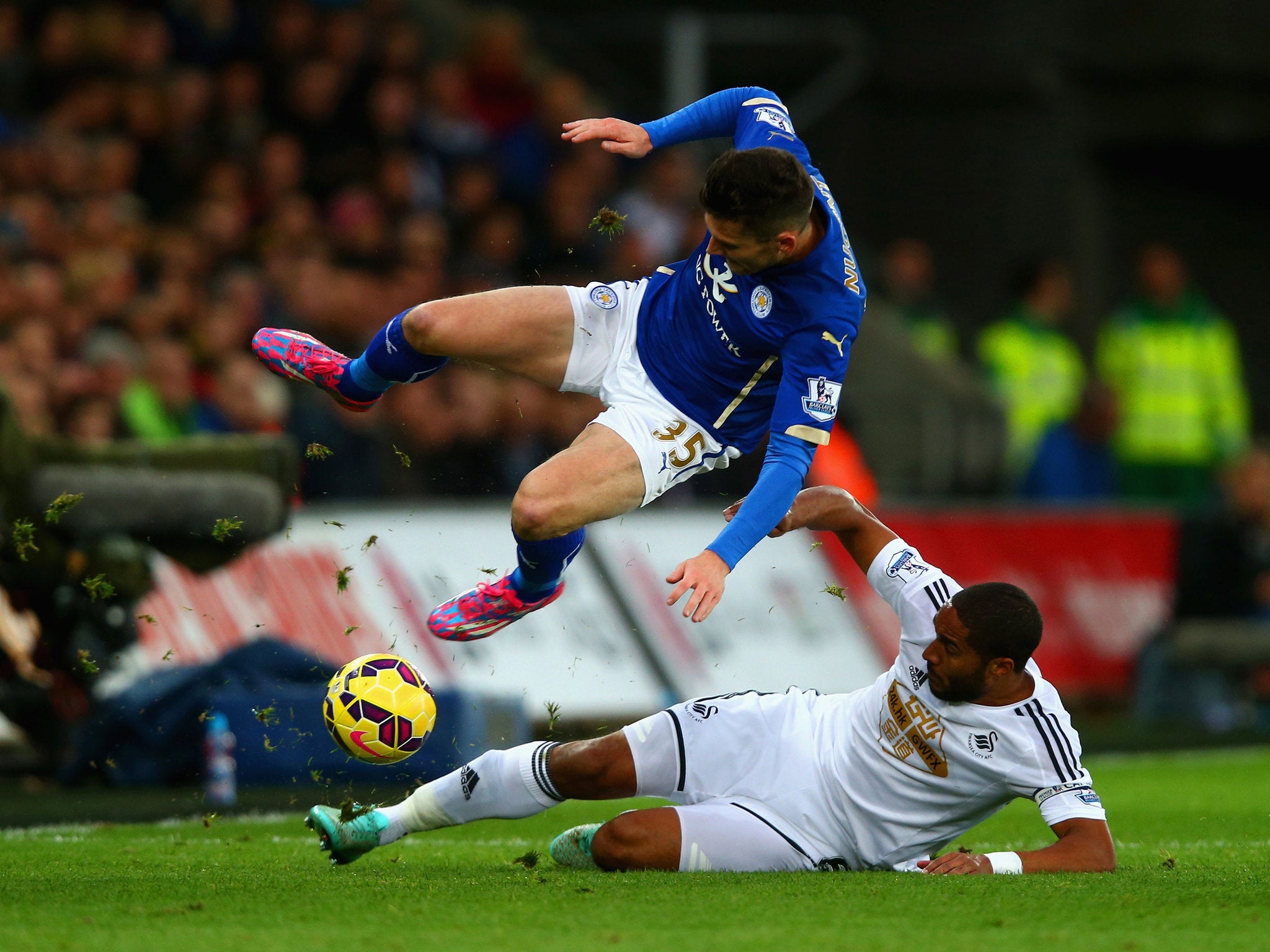 Swansea defender Ashley Williams