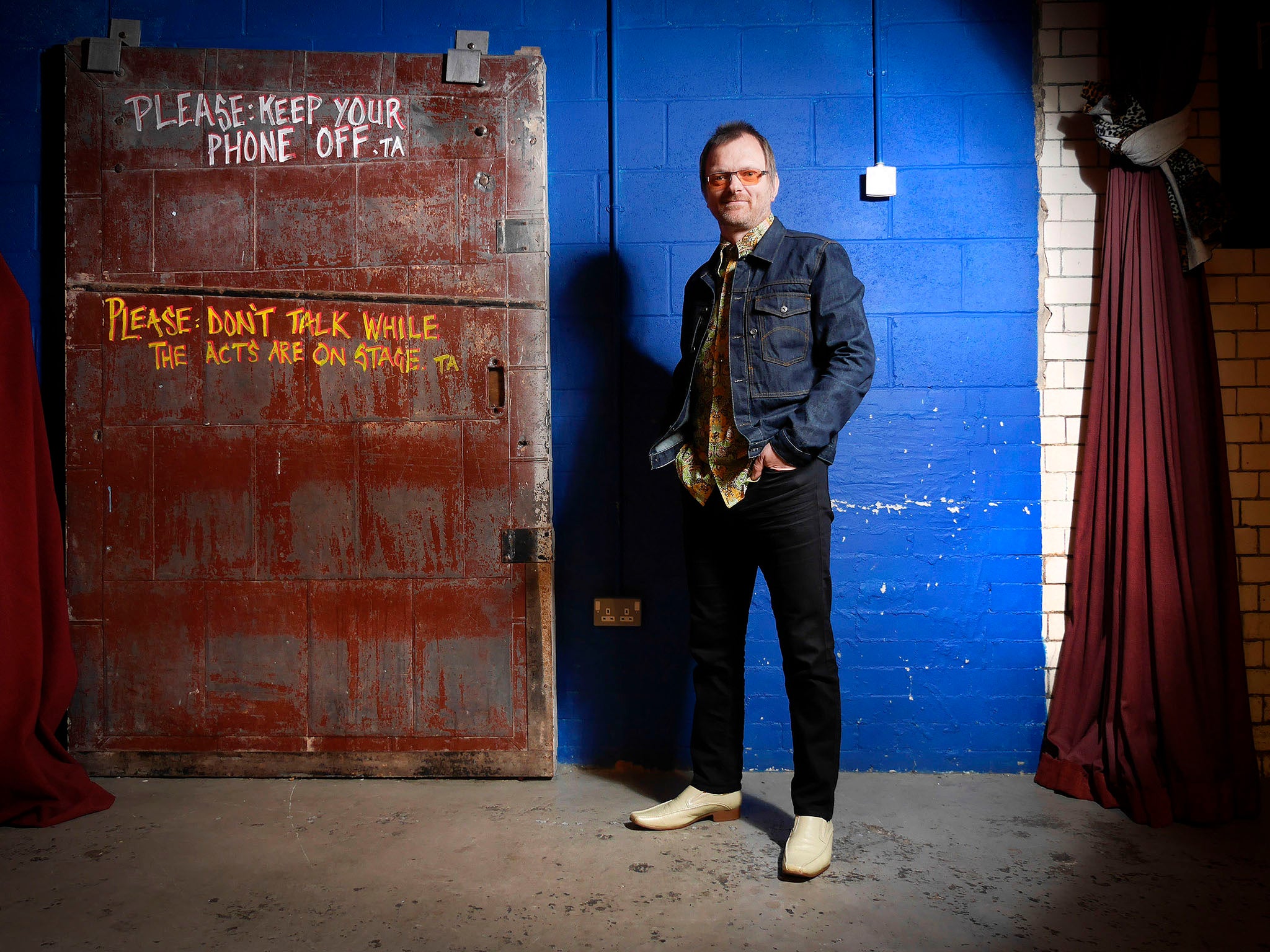 Viz Comic founder and stand up comedian, Simon Donald, The Stand Comedy Club, Newcastle Upon Tyne