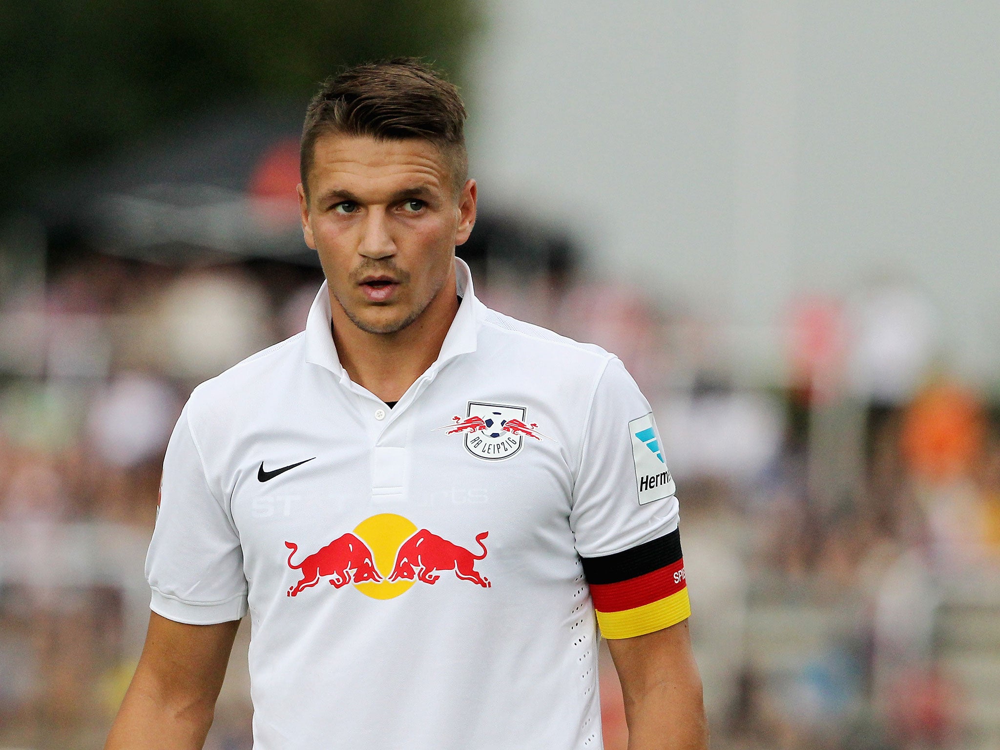 Leipzig defender Daniel Frahn