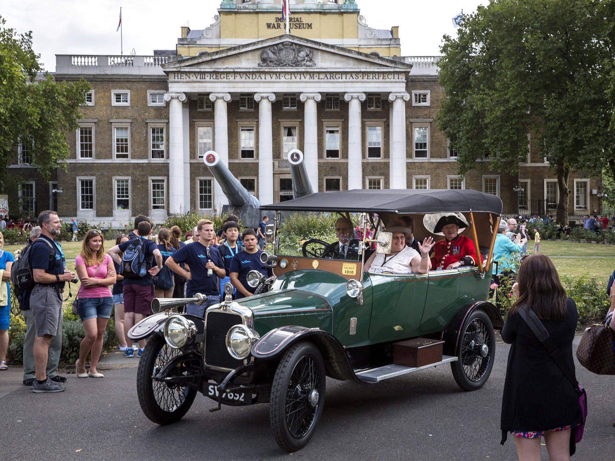 The Imperial War Museum, pictured, has campaigned to display copyrighted works during the First World War centenary