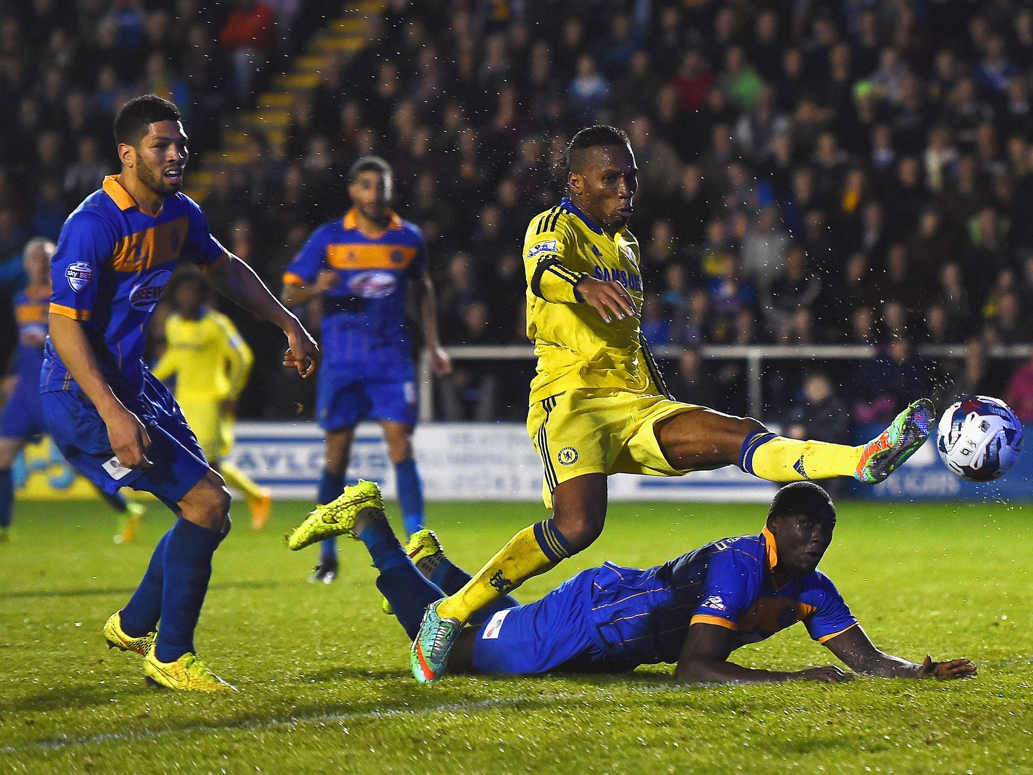 Drogba has three goals since returning to the club