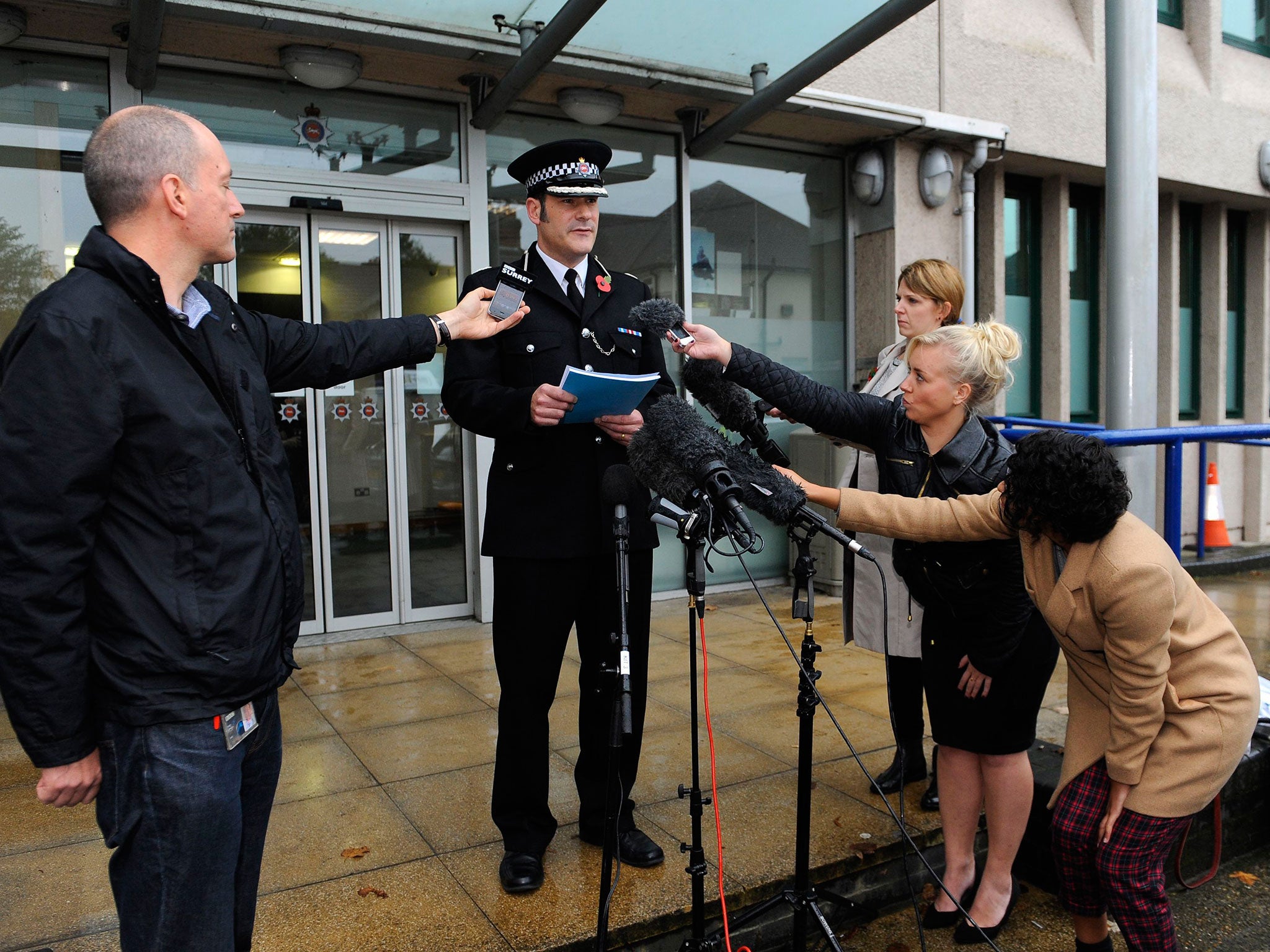 Surrey Police Assistant Chief Constable Stuart Cundy spoke after John Lowe was convicted of the murders of Christine and Lucy Lee