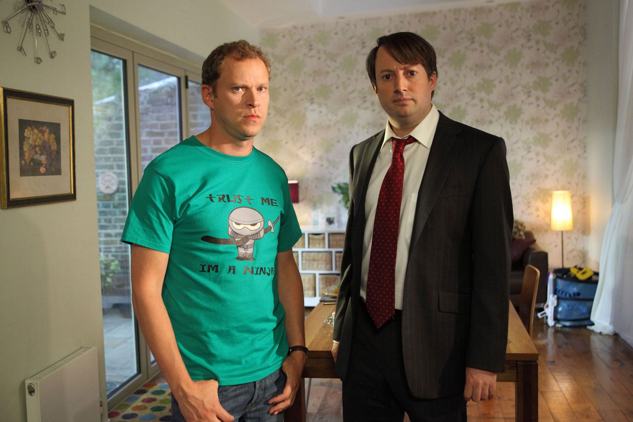 Robert Webb and David Mitchell in Peep Show