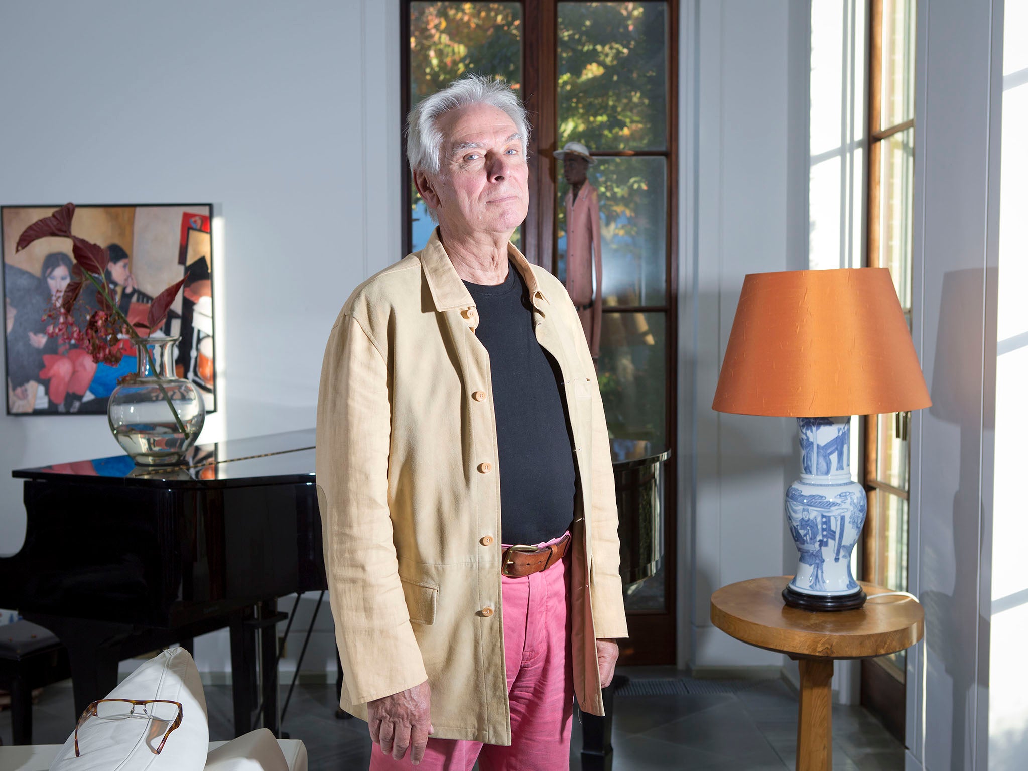 Musician and Producer Glyn Johns at his home in West Sussex