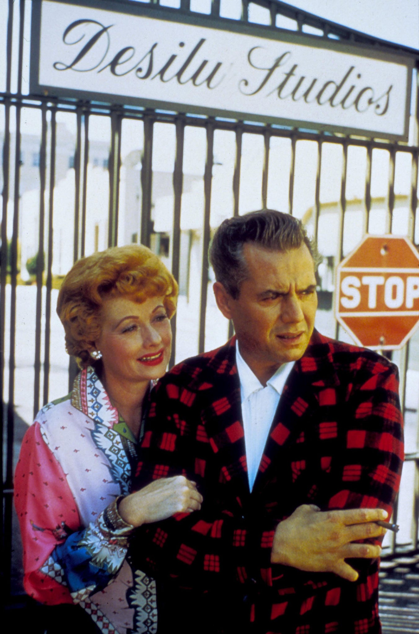 Lucille Ball and her then-husband, Desi Arnaz, launched the television production company Desilu in 1952