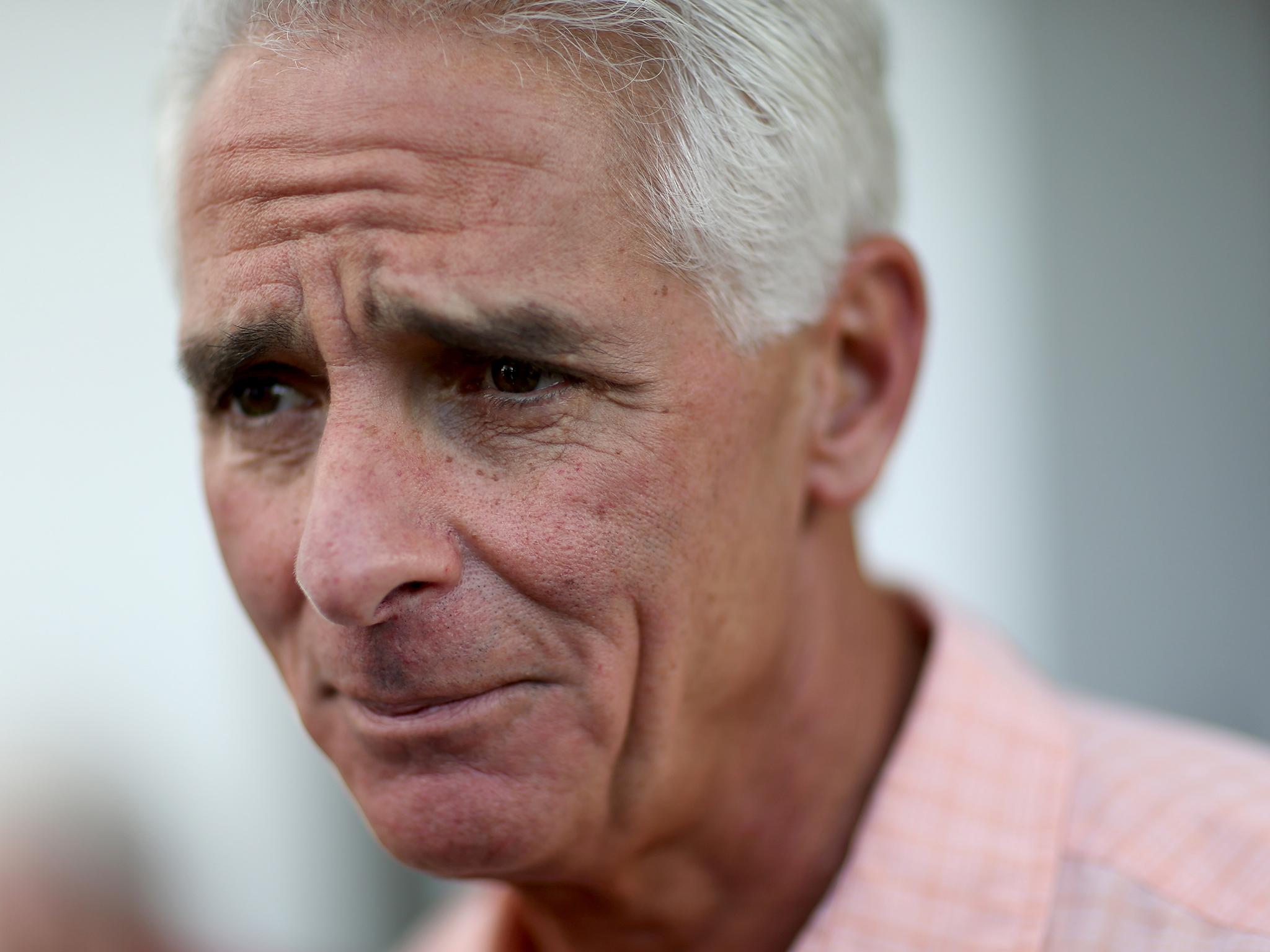 Former Florida Governor and now Democratic gubernatorial candidate Charlie Crist