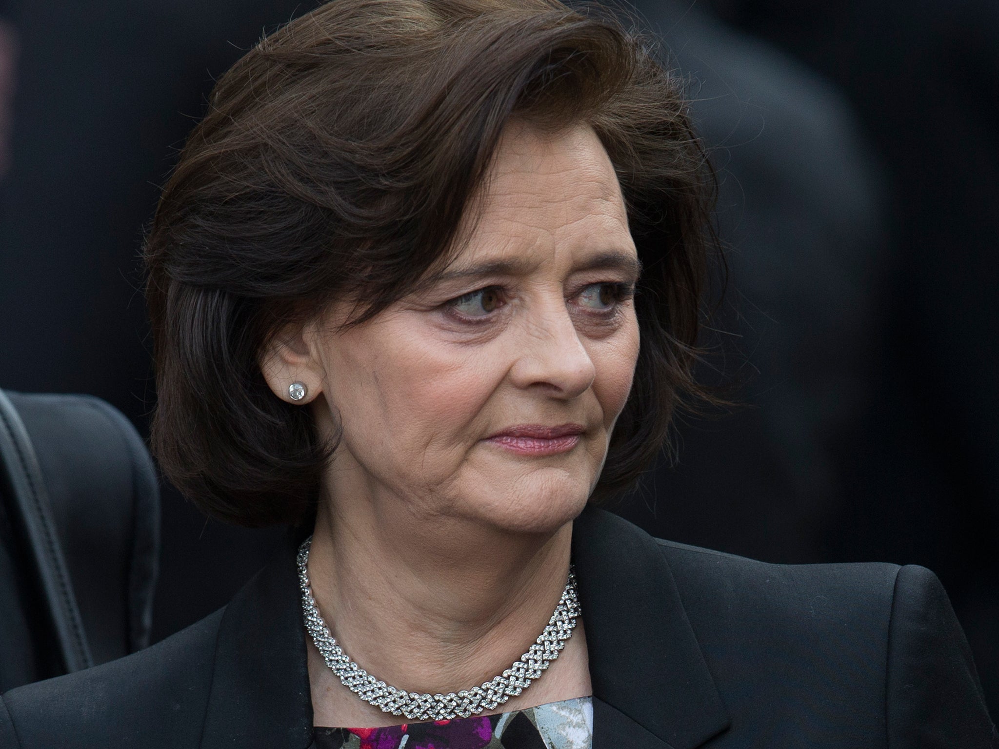 Cherie Blair was forced to deliver a tearful public apology