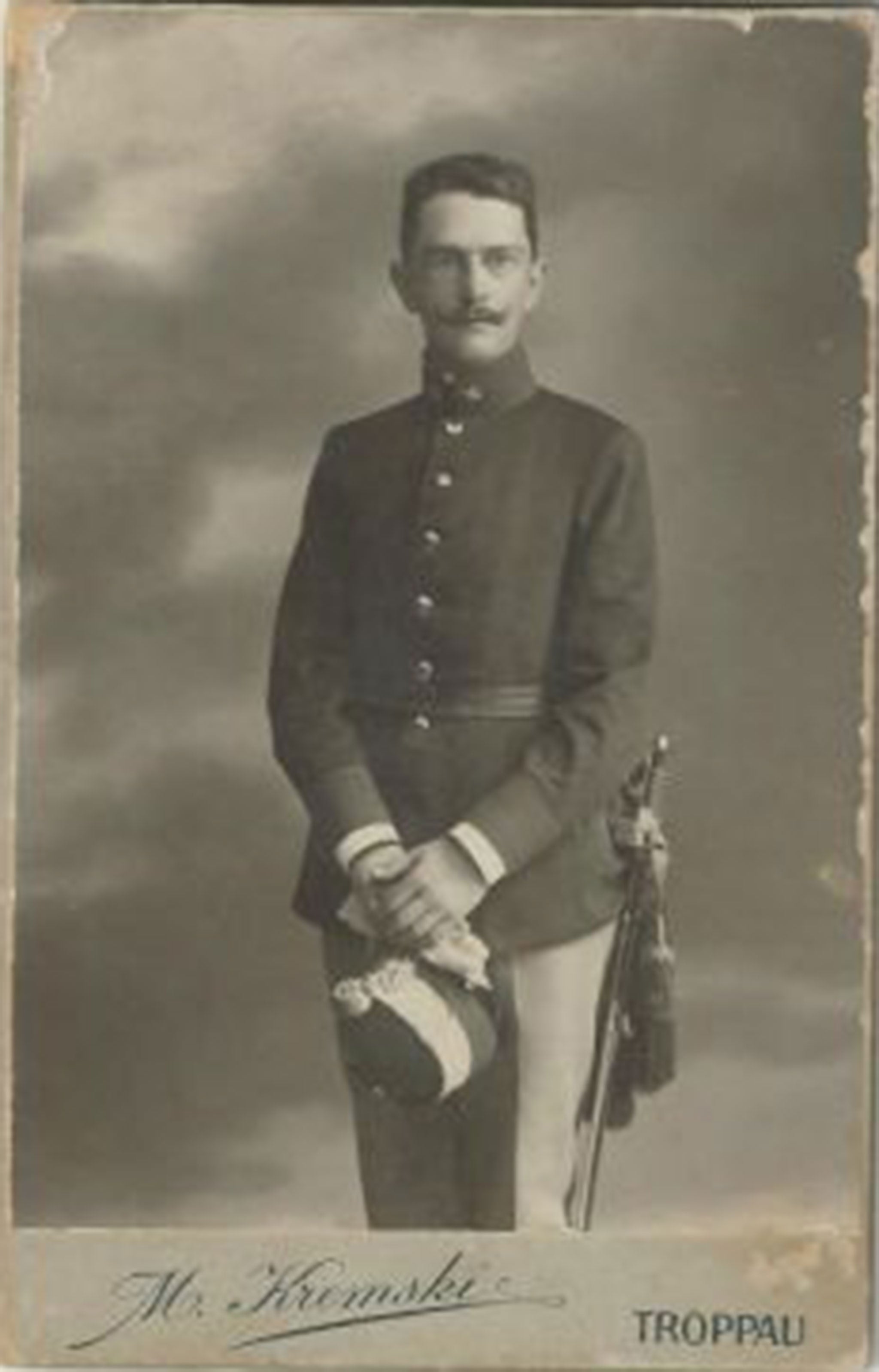 Otto in the army,1914