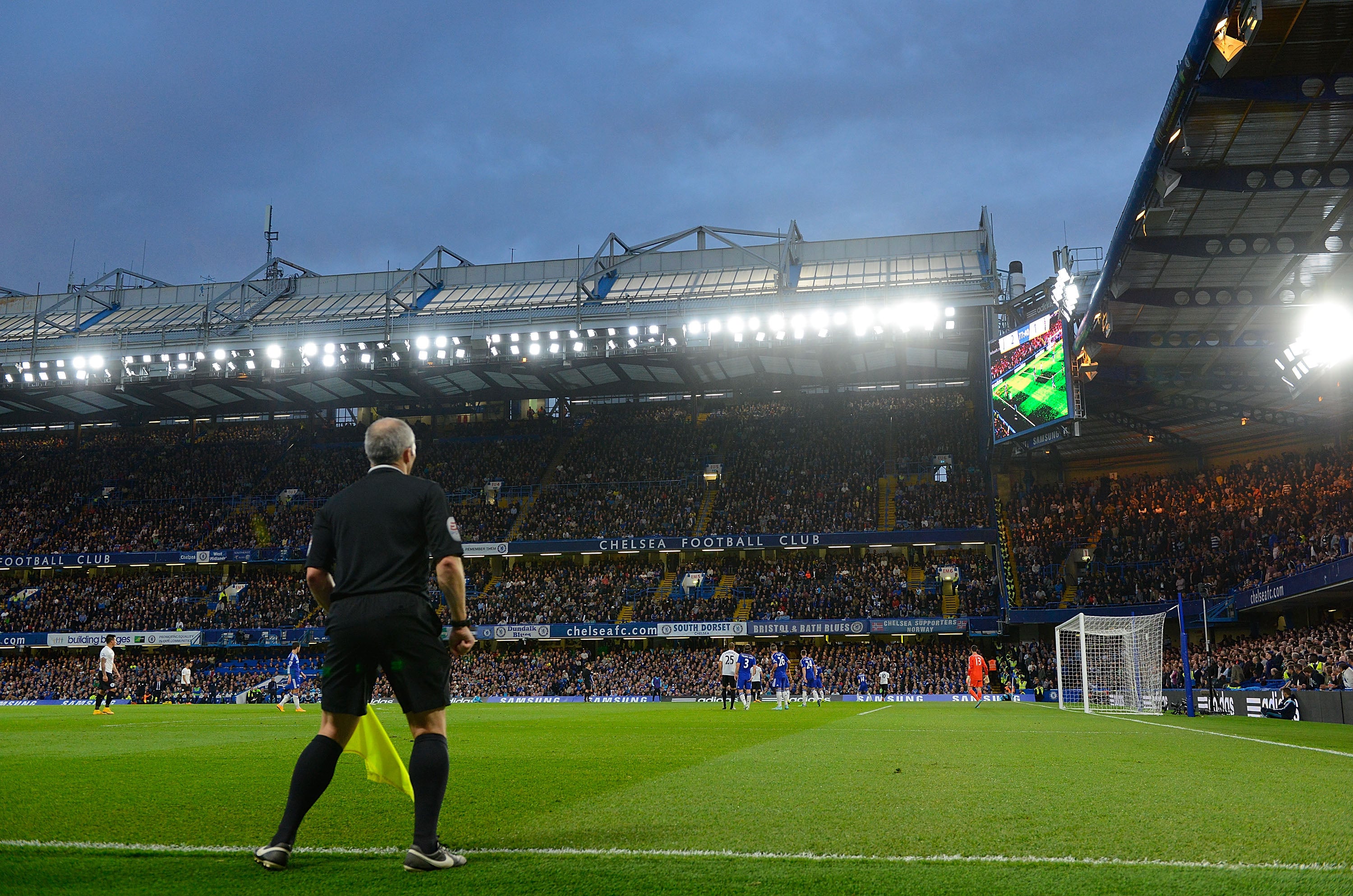 Stamford Bridge, the home of Chelsea