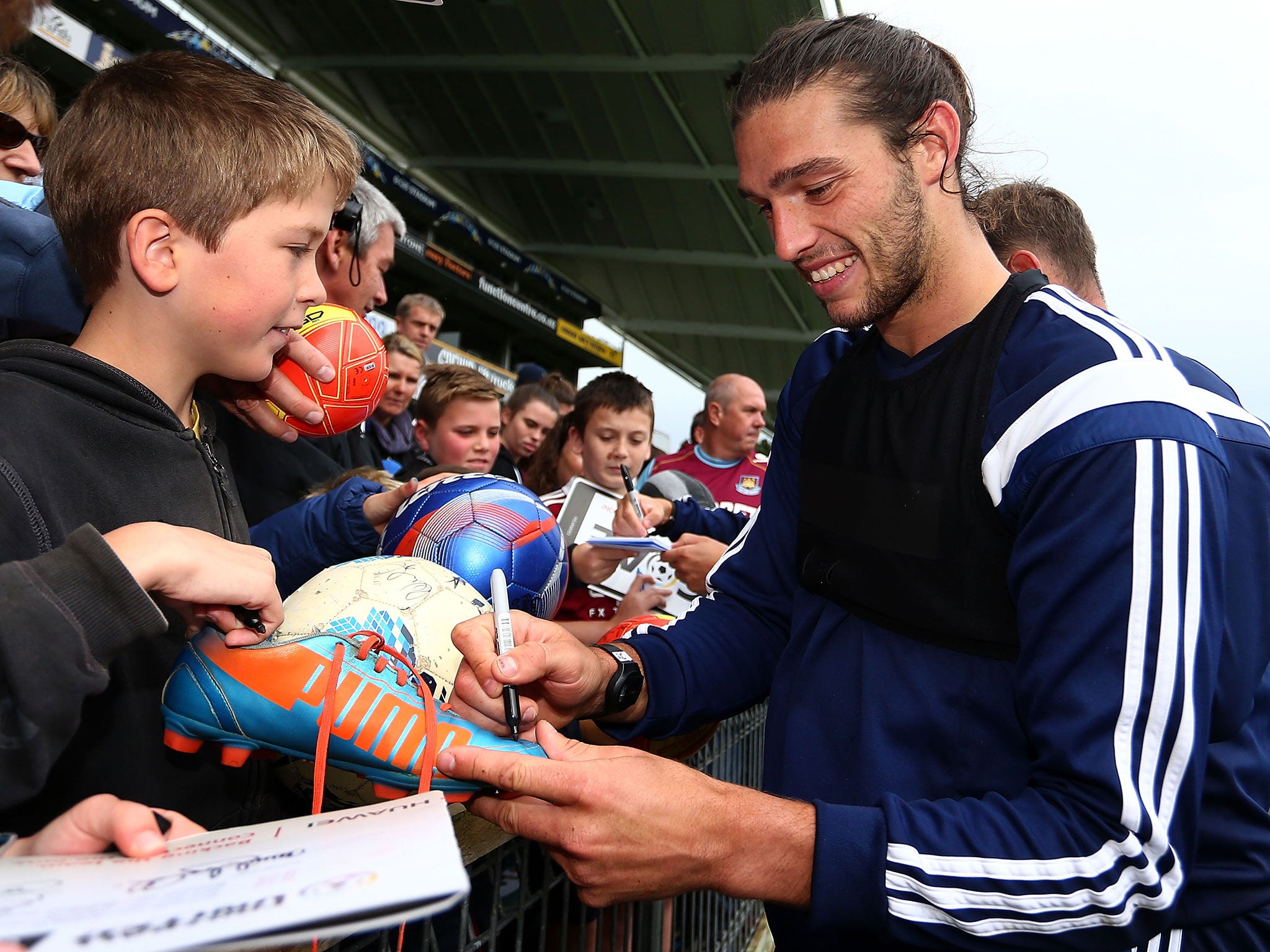 Carroll is nearing a return to action for West Ham