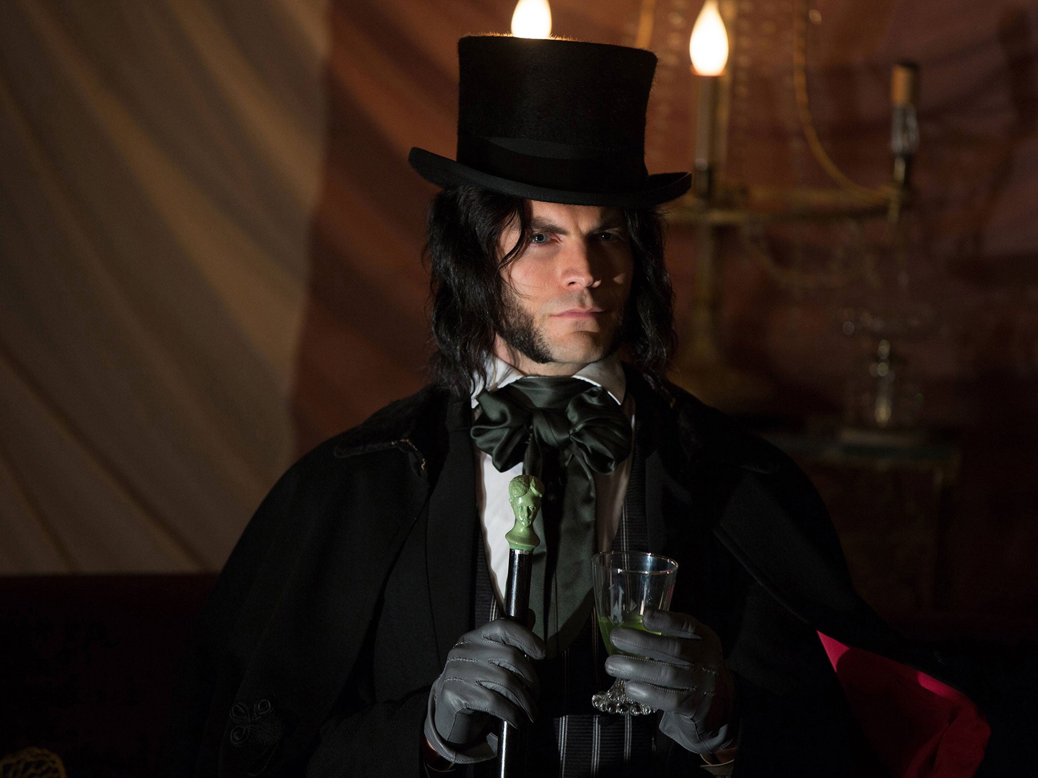 Wes Bentley as Edward Mordrake, the two-faced English aristocrat