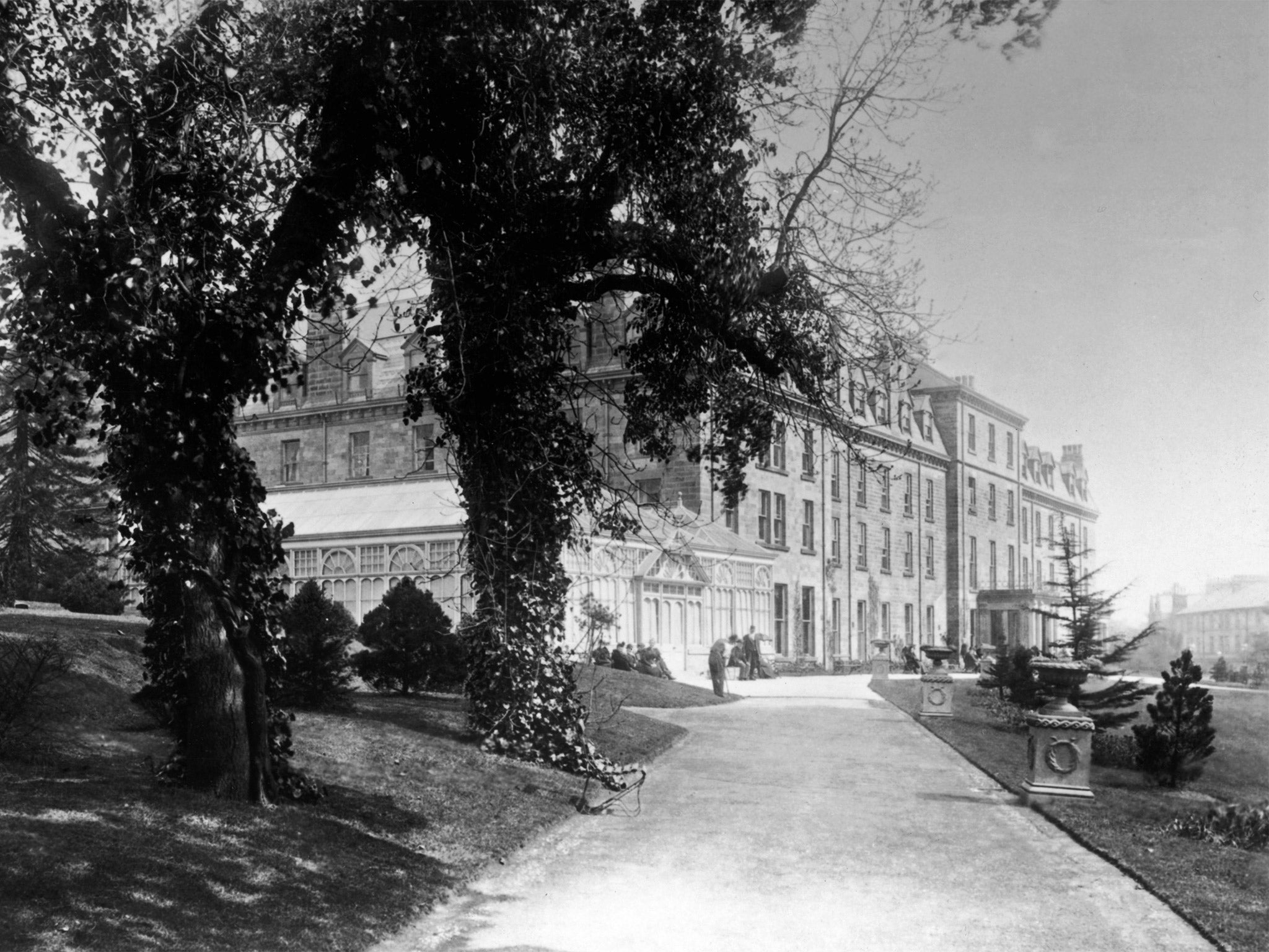 Harrogate Hydro, where Agatha Christie was found following her 11-day disappearance, is now the Old Swan Hotel (Getty)