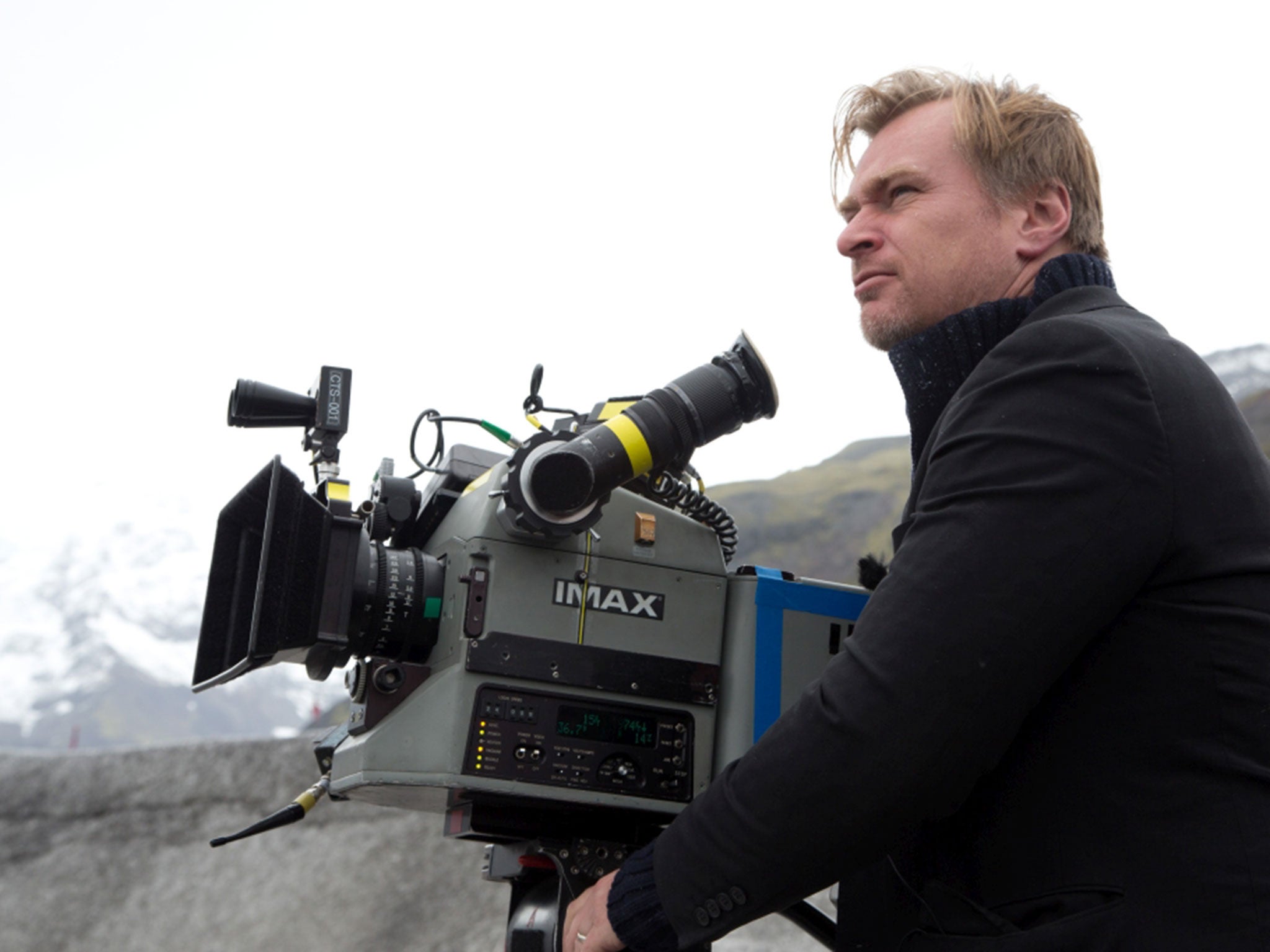 Christopher Nolan filming ‘Interstellar’