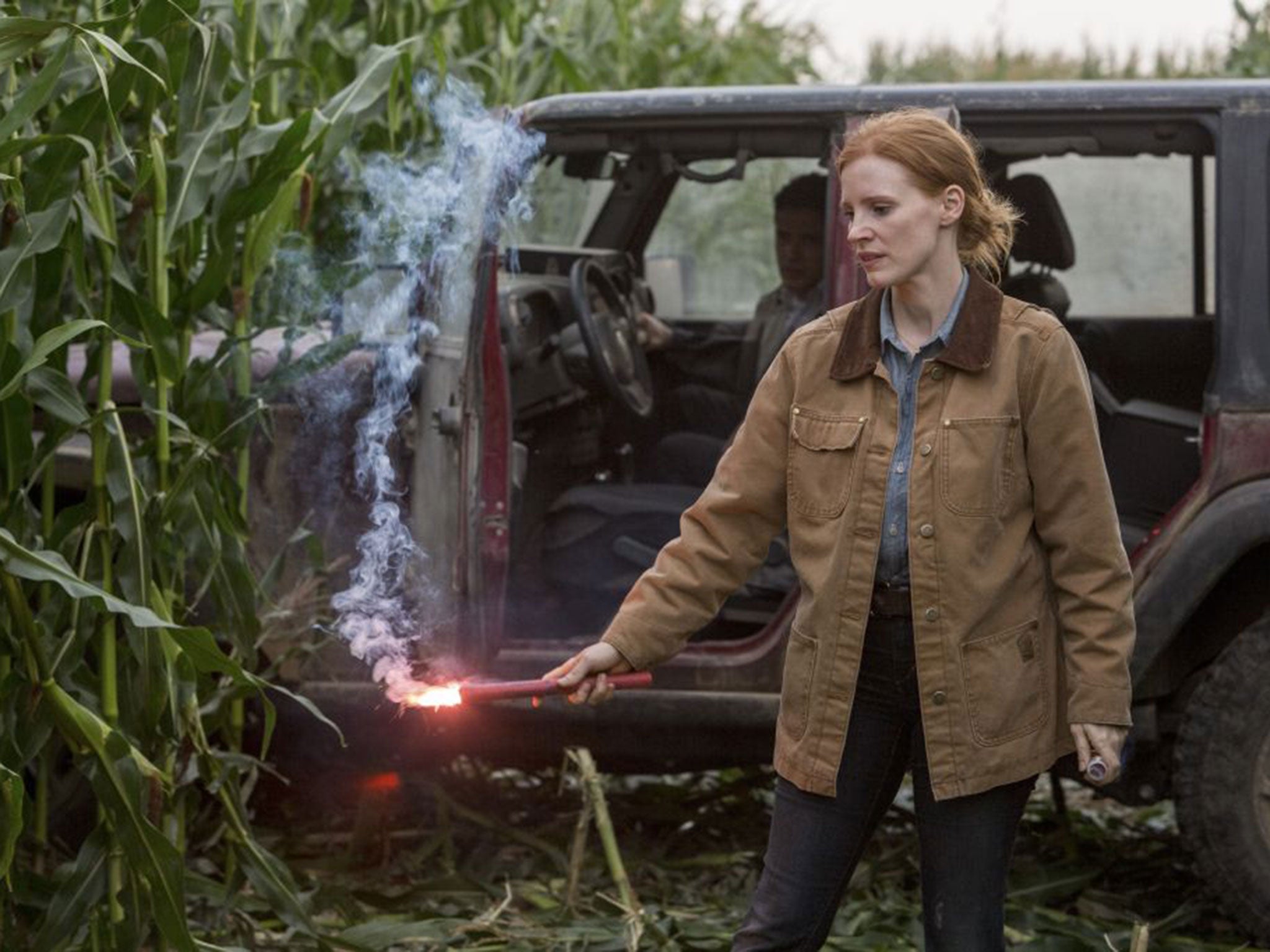 Jessica Chastain stars as astrophysicist Murph in Interstellar