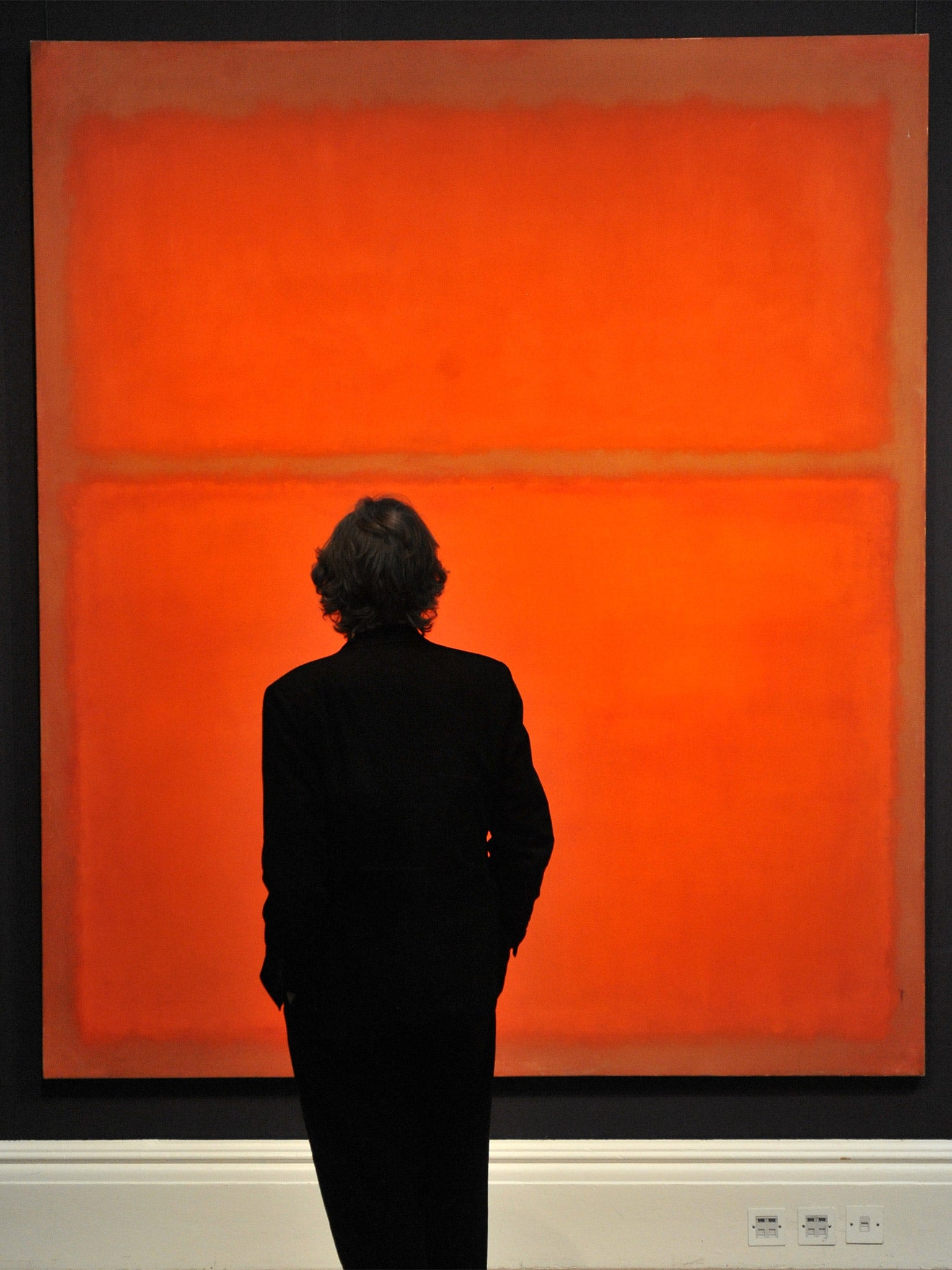 Untitled by Rothko, whose work has been known to induce misty eyes (Rex)