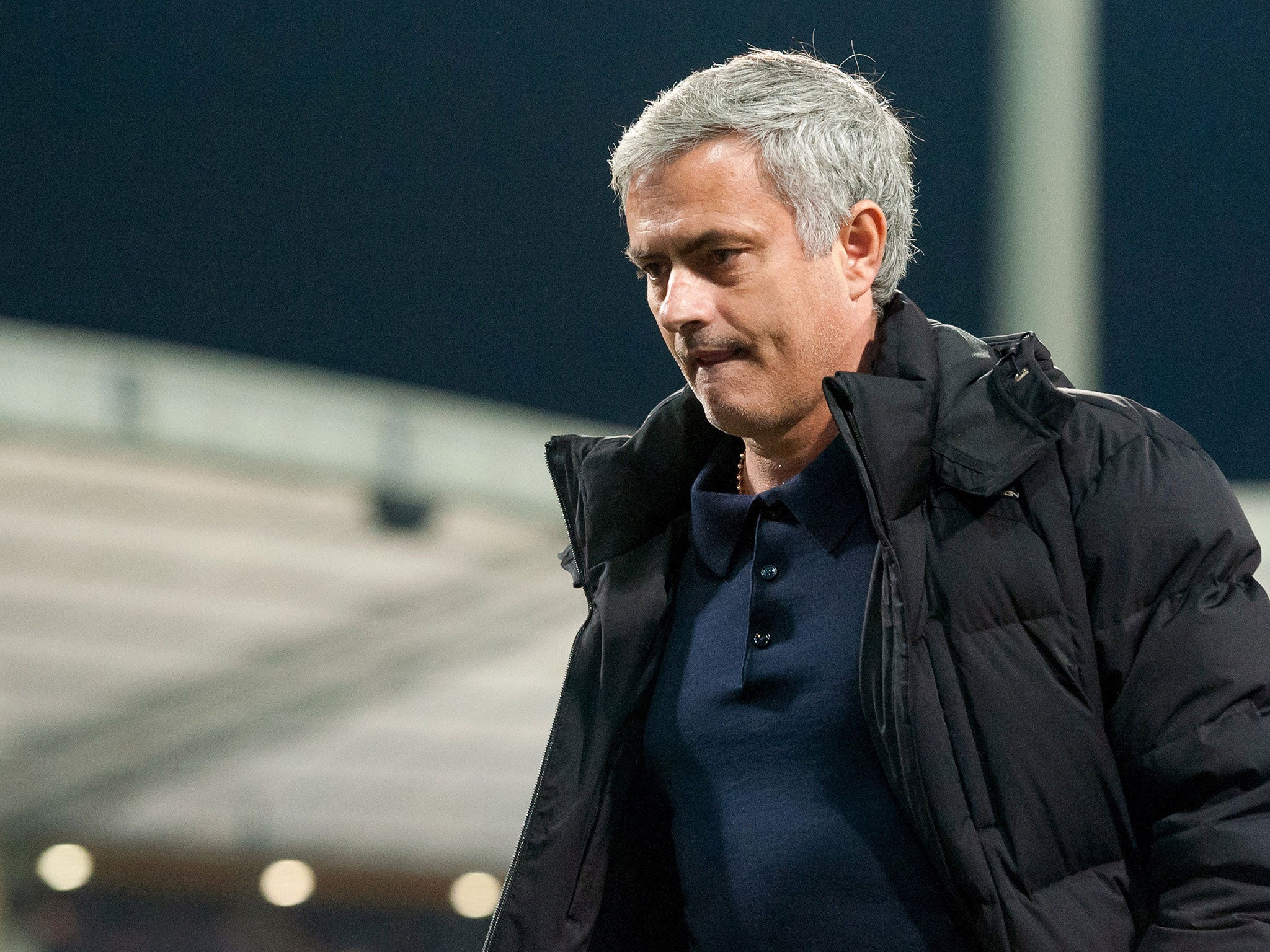 Chelsea manager Jose Mourinho during the draw with Maribor