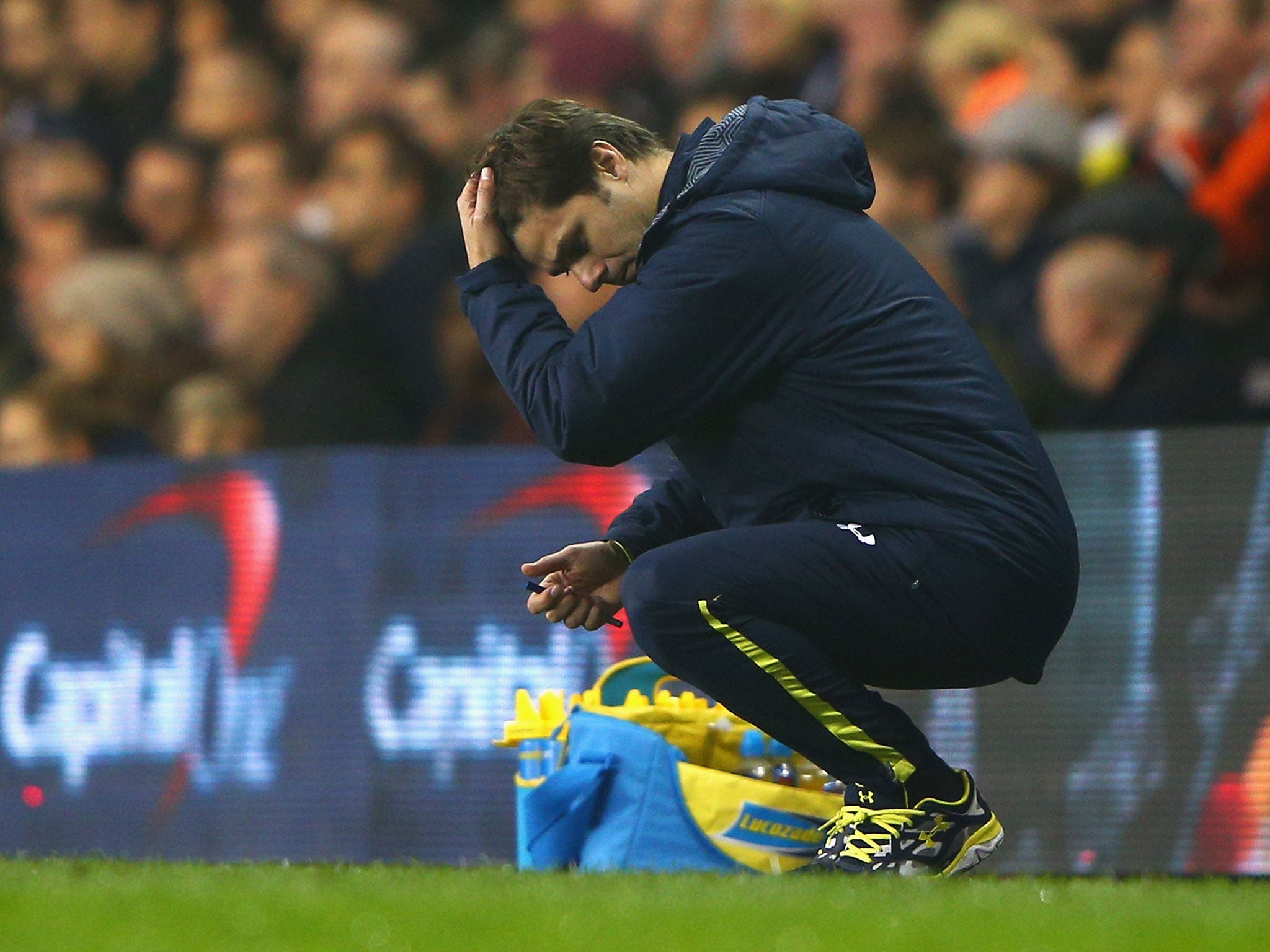 Mauricio Pochettino's team are struggling in 12th place in the Premier League