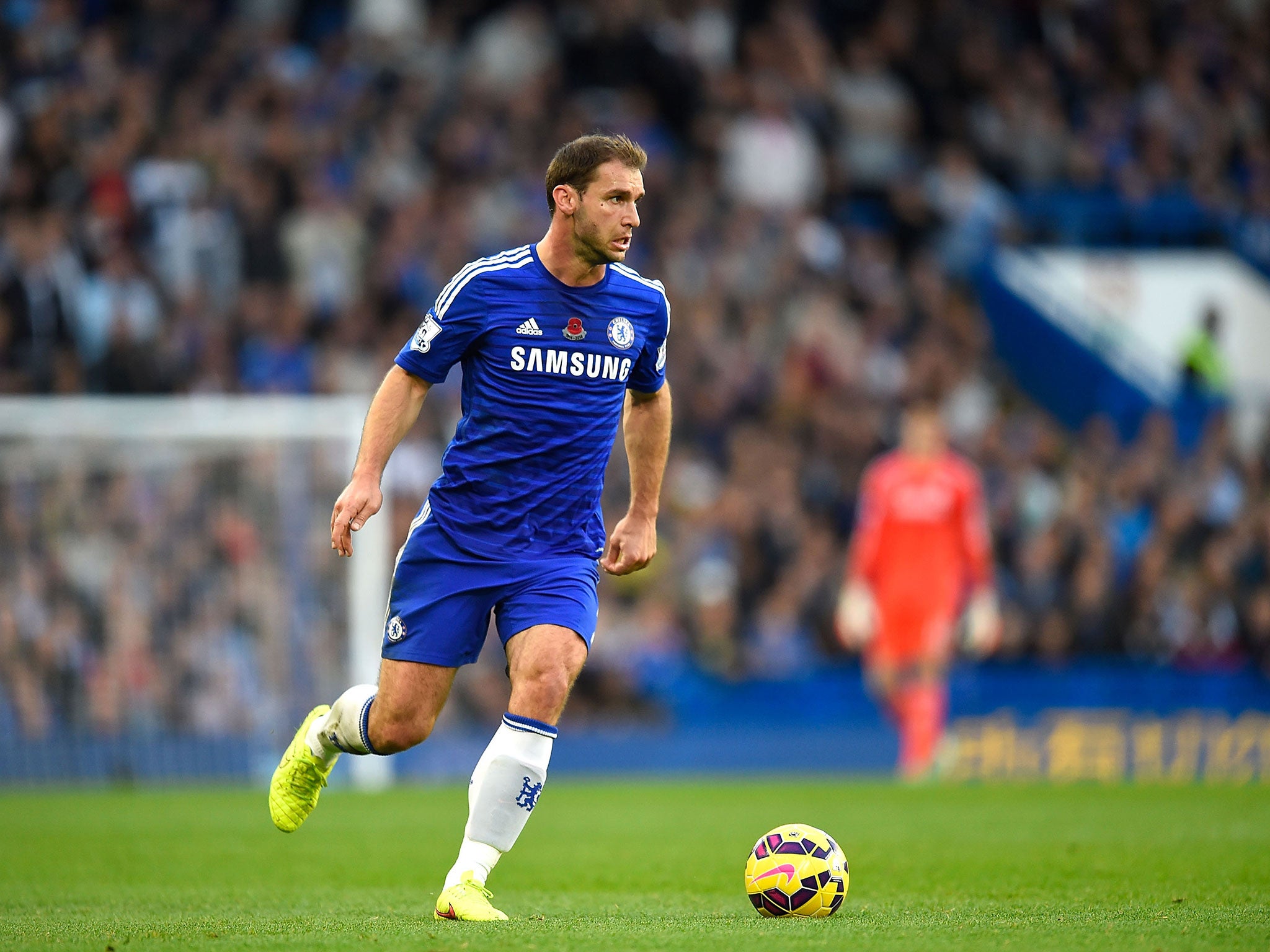 Branislav Ivanovic in action for Chelsea