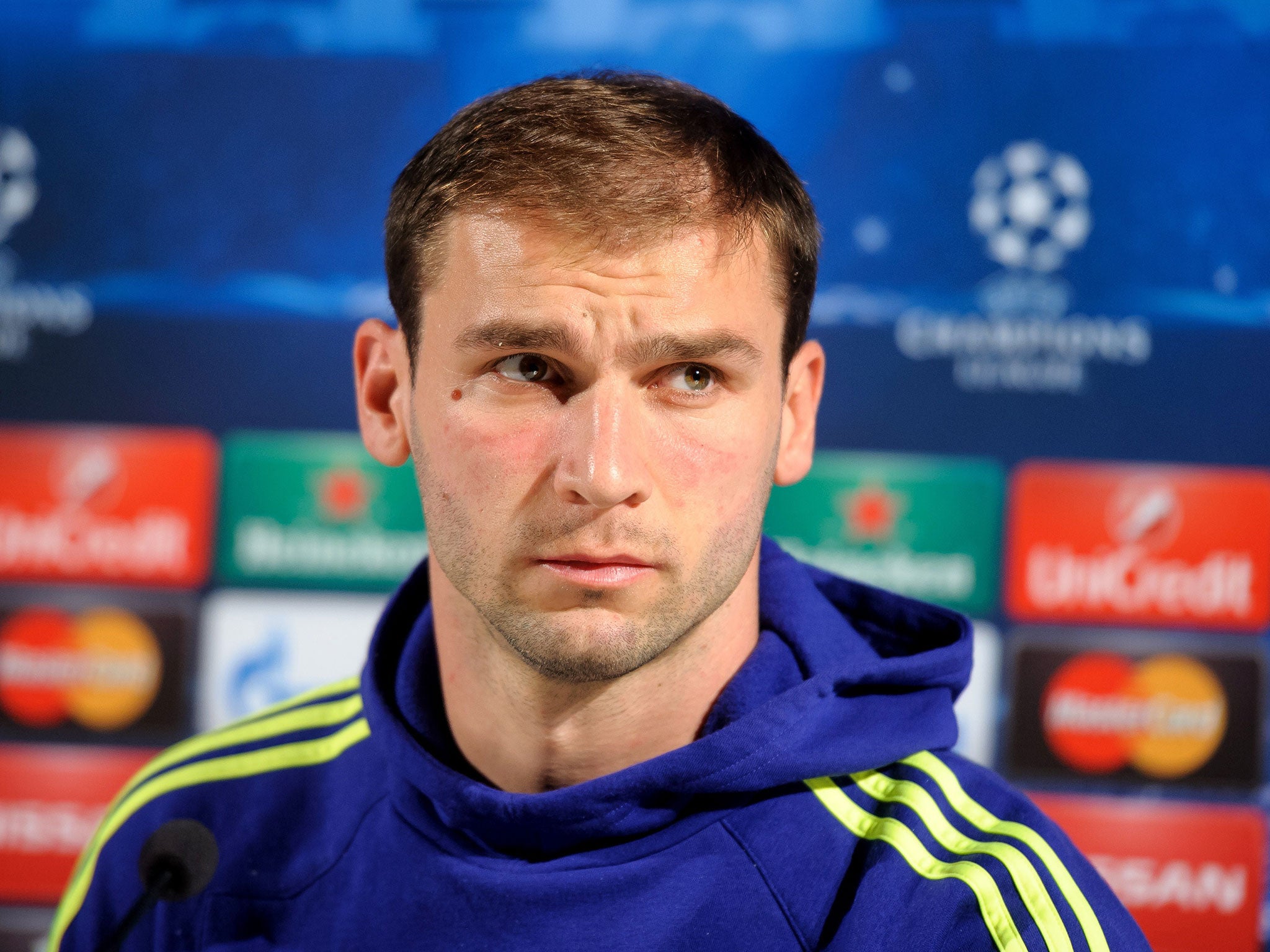 Chelsea defender Branislav Ivanovic