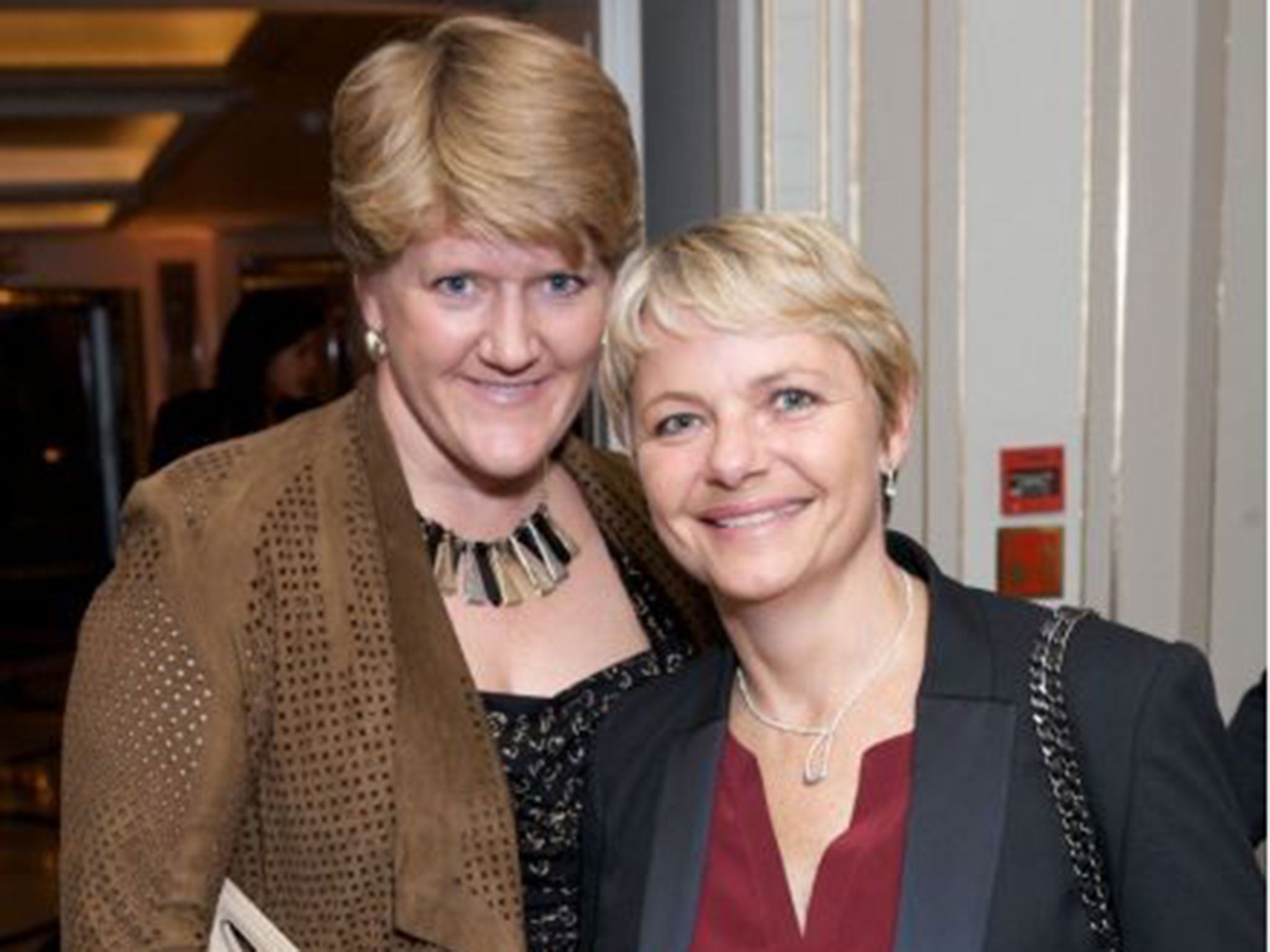 Power couple: Clare Balding and Alice Arnold