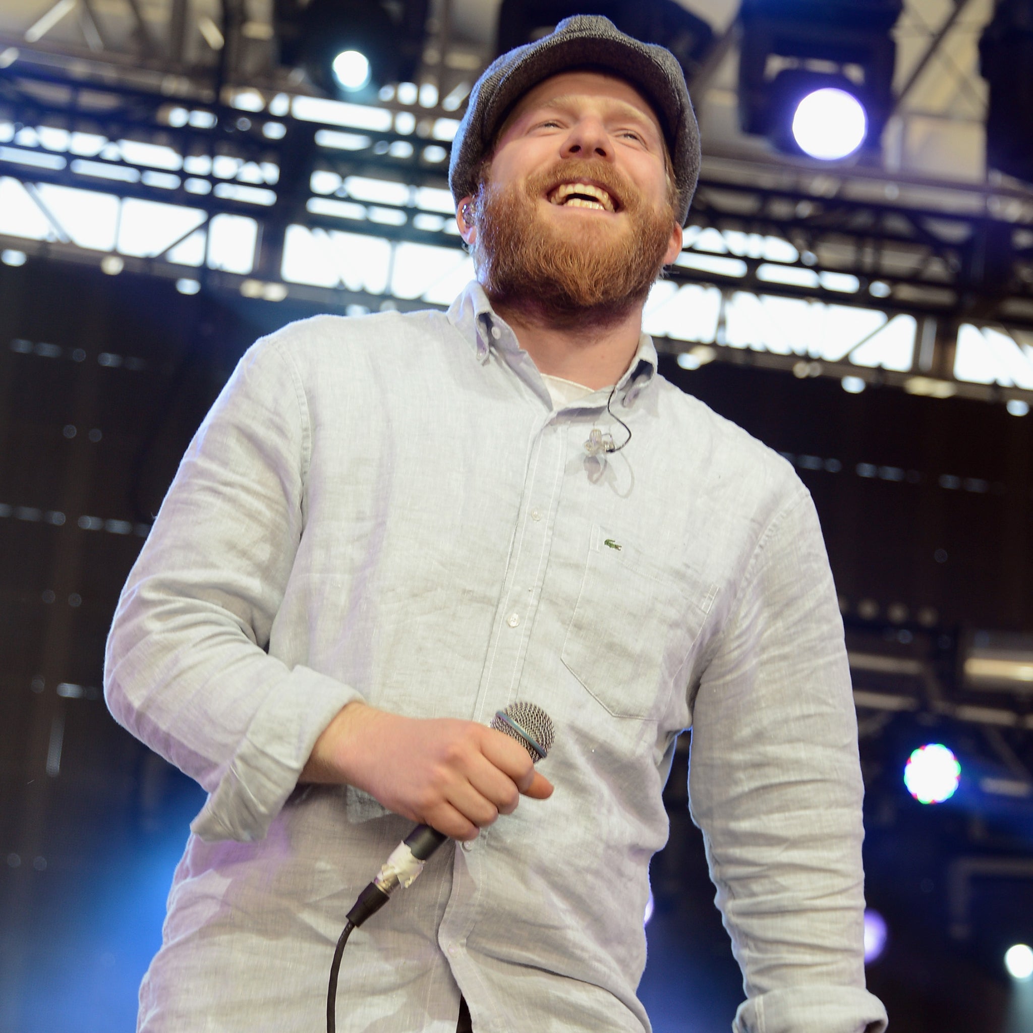 Musician Alex Clare performs onstage during day 3 of the 2013 Coachella Valley Music And Arts Festival at The Empire Polo Club on April 14, 2013 in Indio, California.