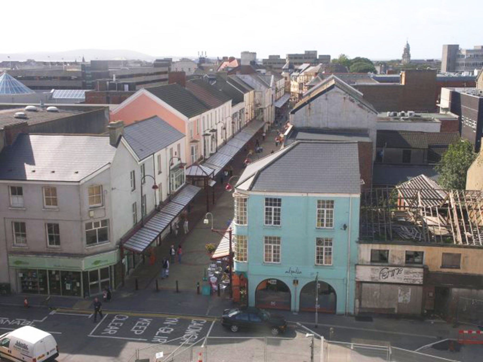 Llanelli in South Wales hasn't experienced a property boom like London