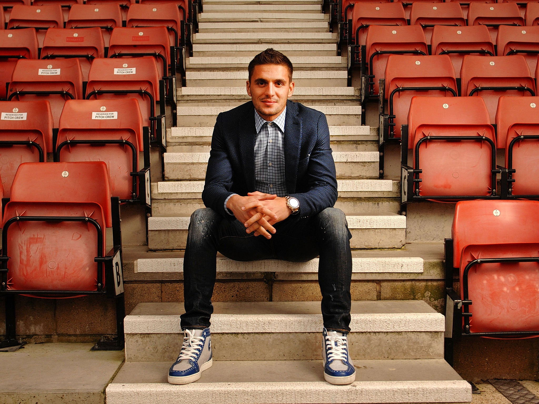 Southampton midfielder Dusan Tadic