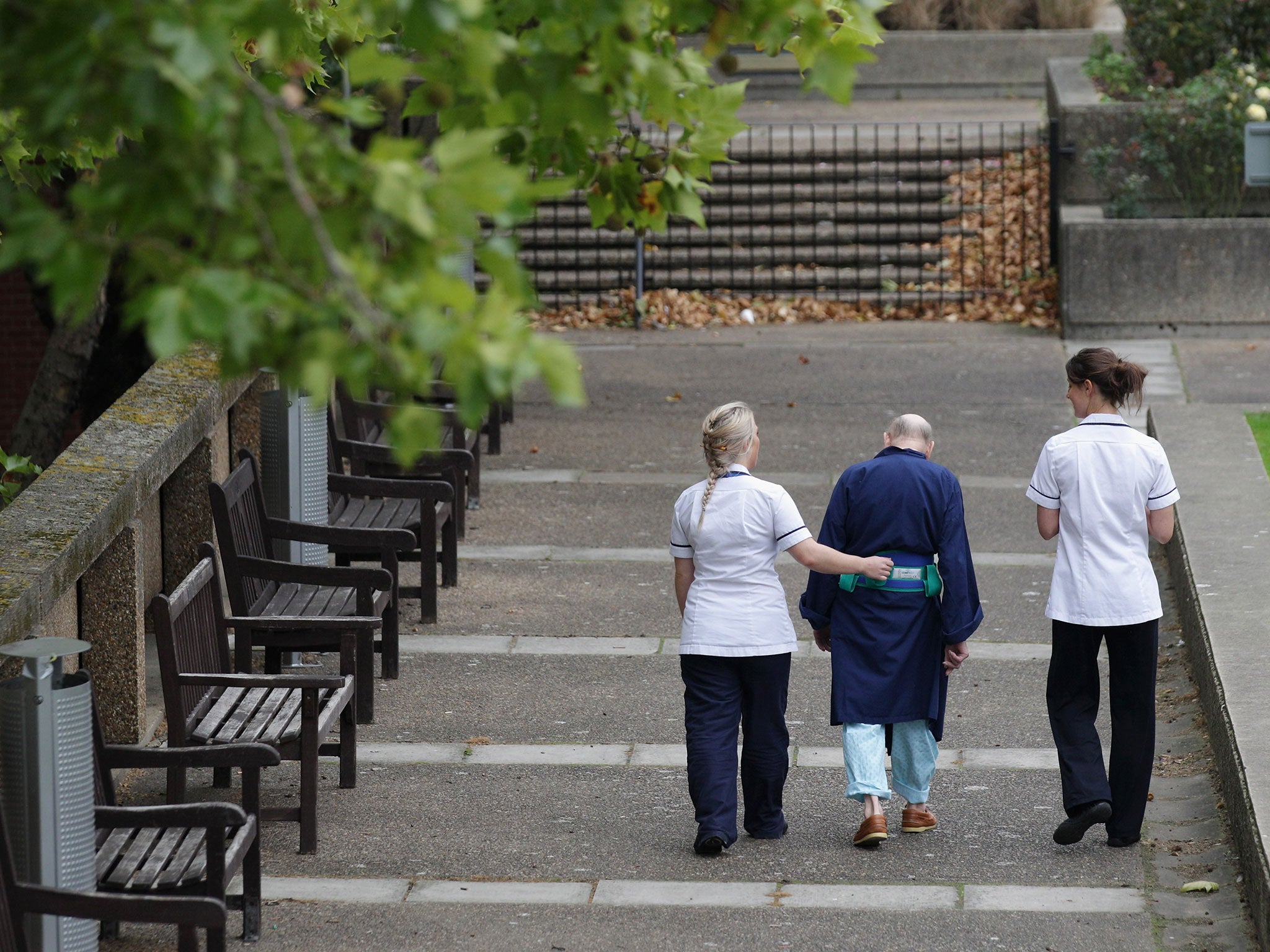 Patients who arrive at hospital dehydrated are also more likely to die during their stay (Getty Images)