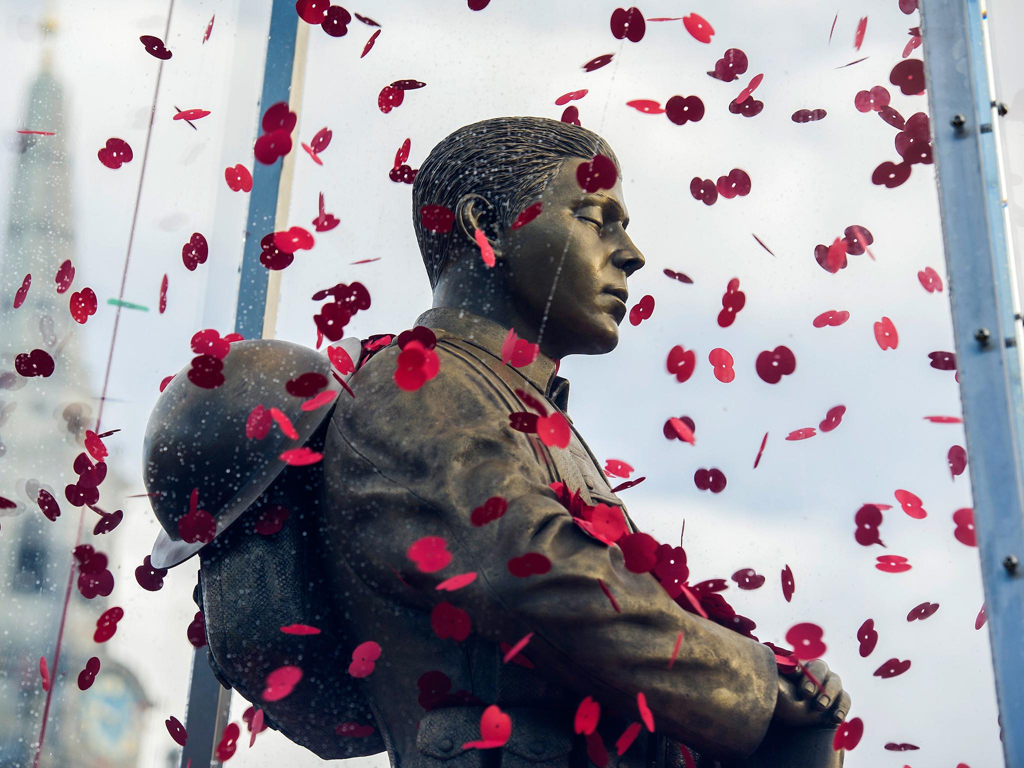 The Every Man Remembered sculpture in London (Rex Features)