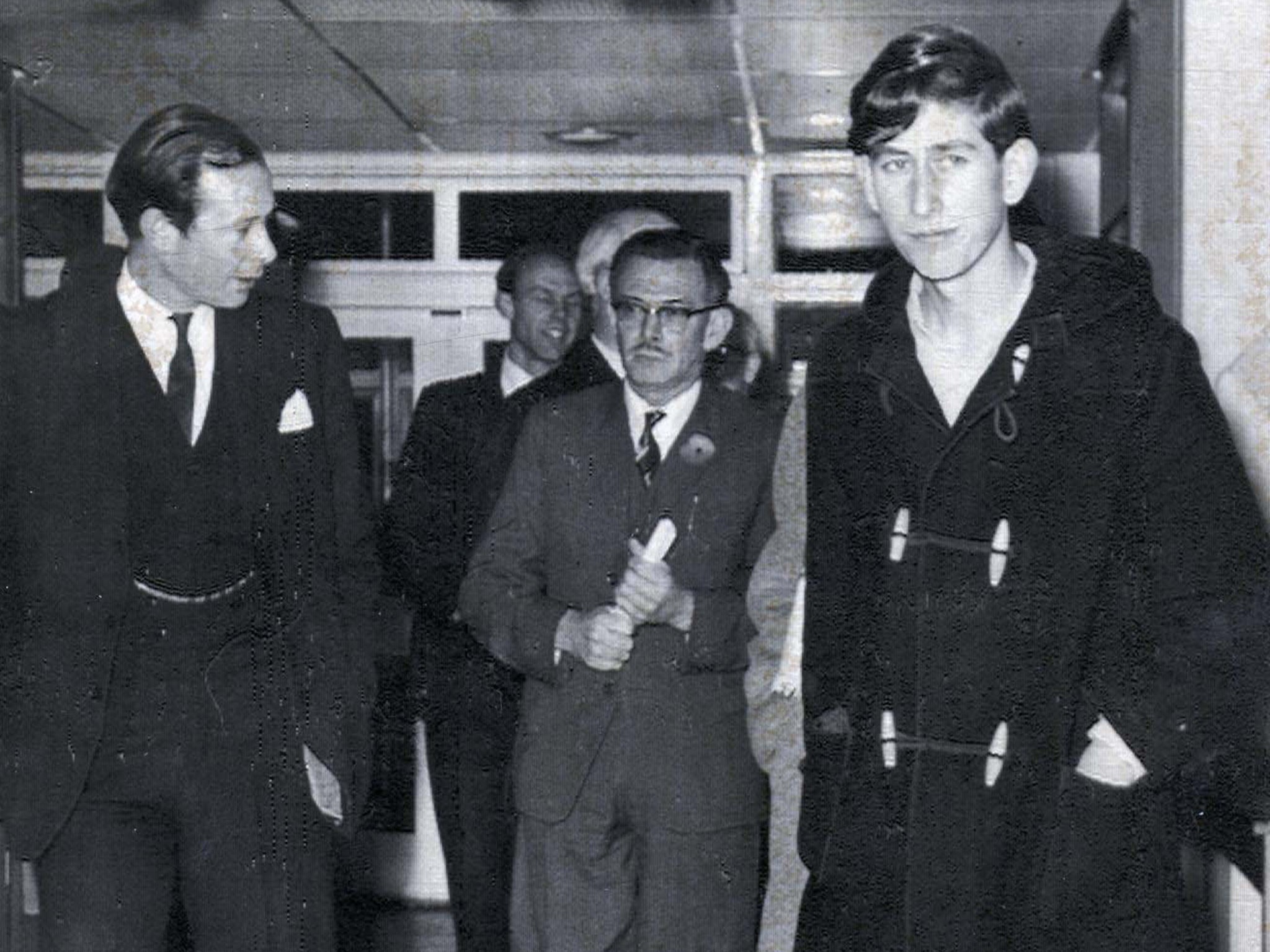 Prince Charles at the school in 1966