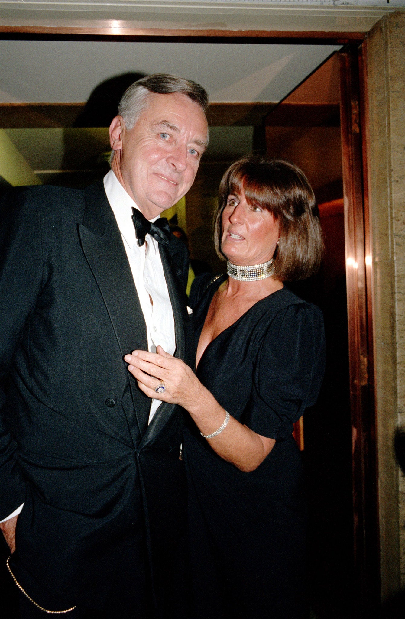 The club's late owner Mark Birley with his wife Annabel