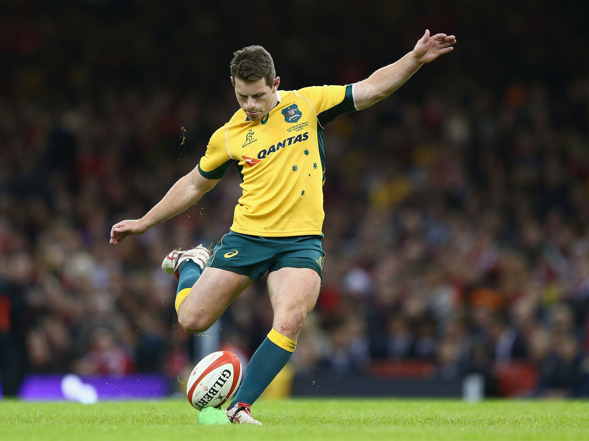 Bernard Foley kicked 18 points to give Australia victory