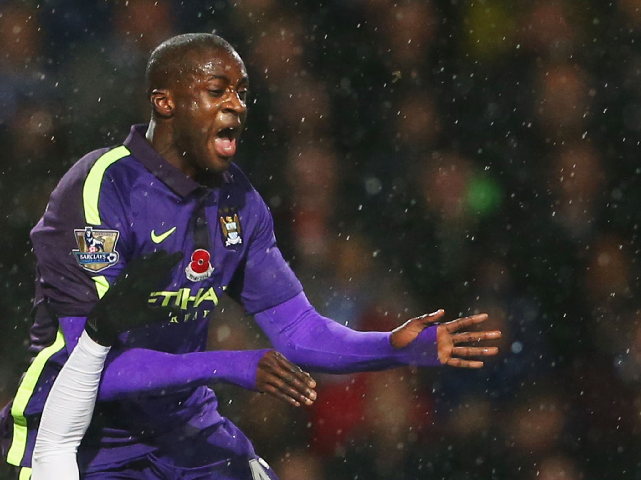 Yaya Toure at Loftus Road