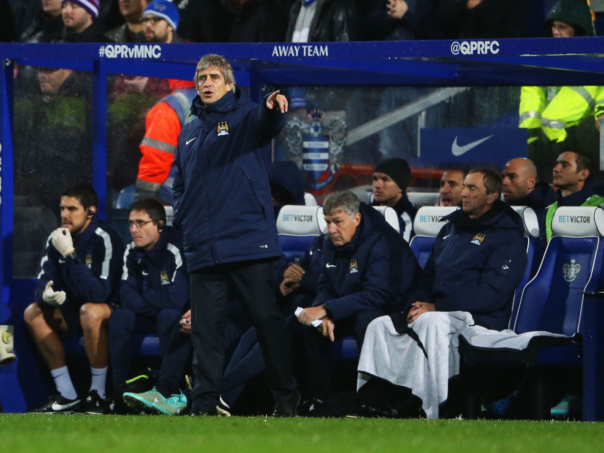 Pellegrini would be in danger of losing his job without the striker