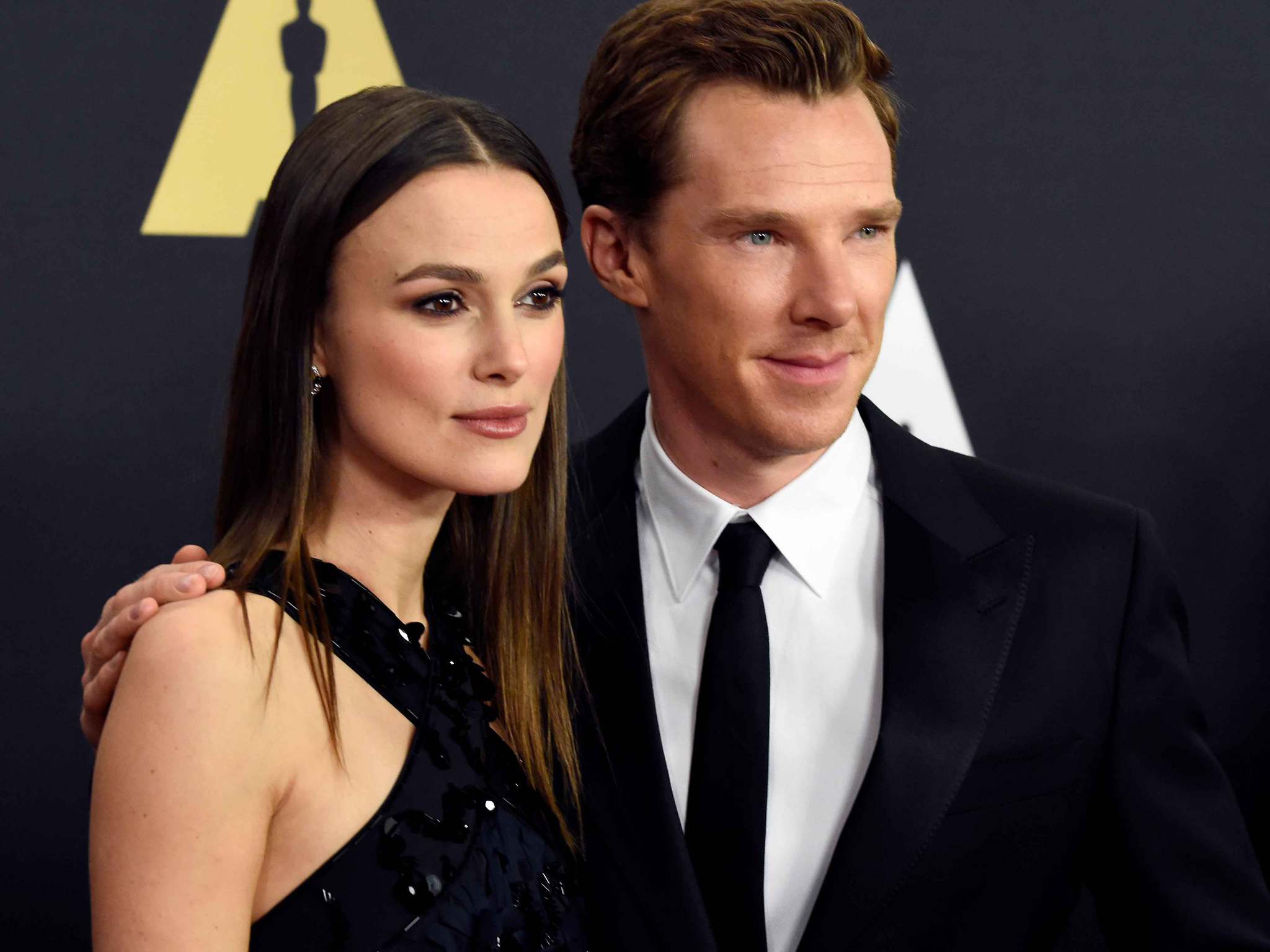 Keira Knightley and Benedict Cumberbatch