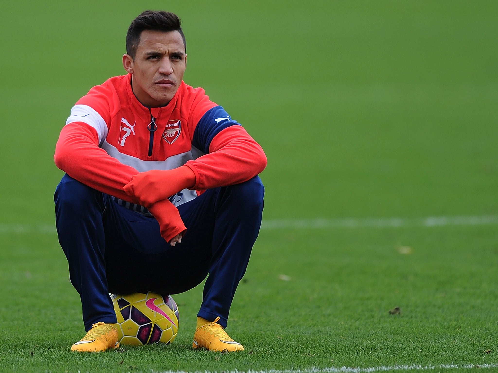 Arsenal forward Alexis Sanchez