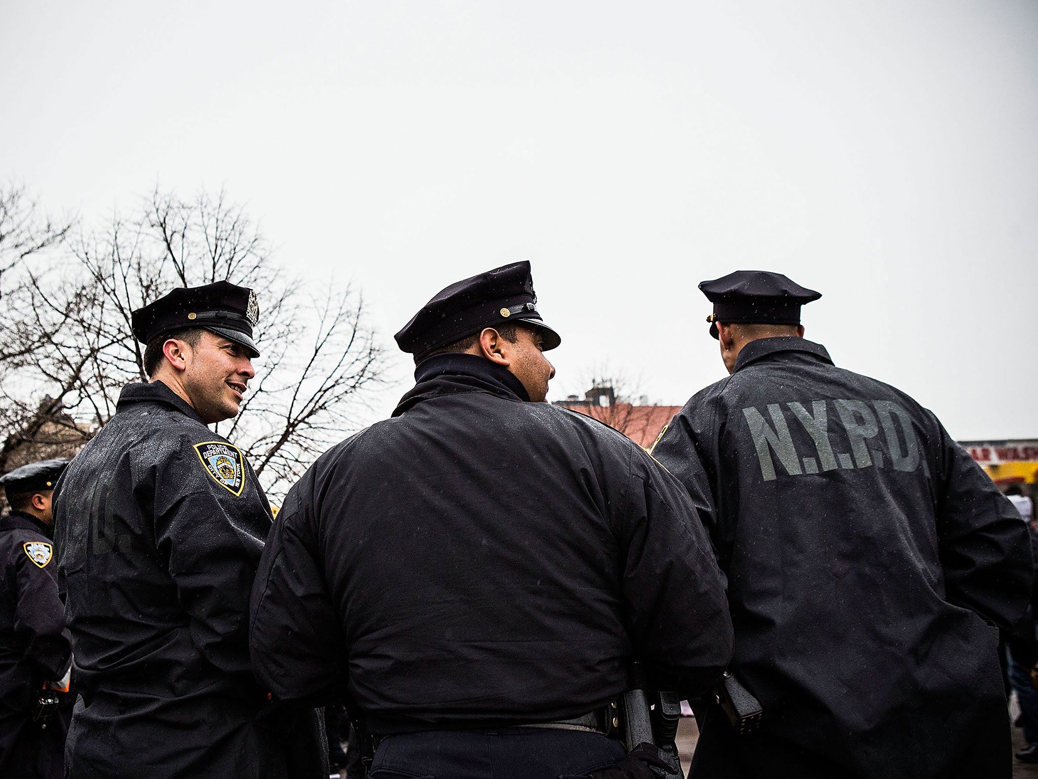 An officer was suspended without pay after video went viral of them broadcasting "Trump 2020" over their patrol car loudspeaker.