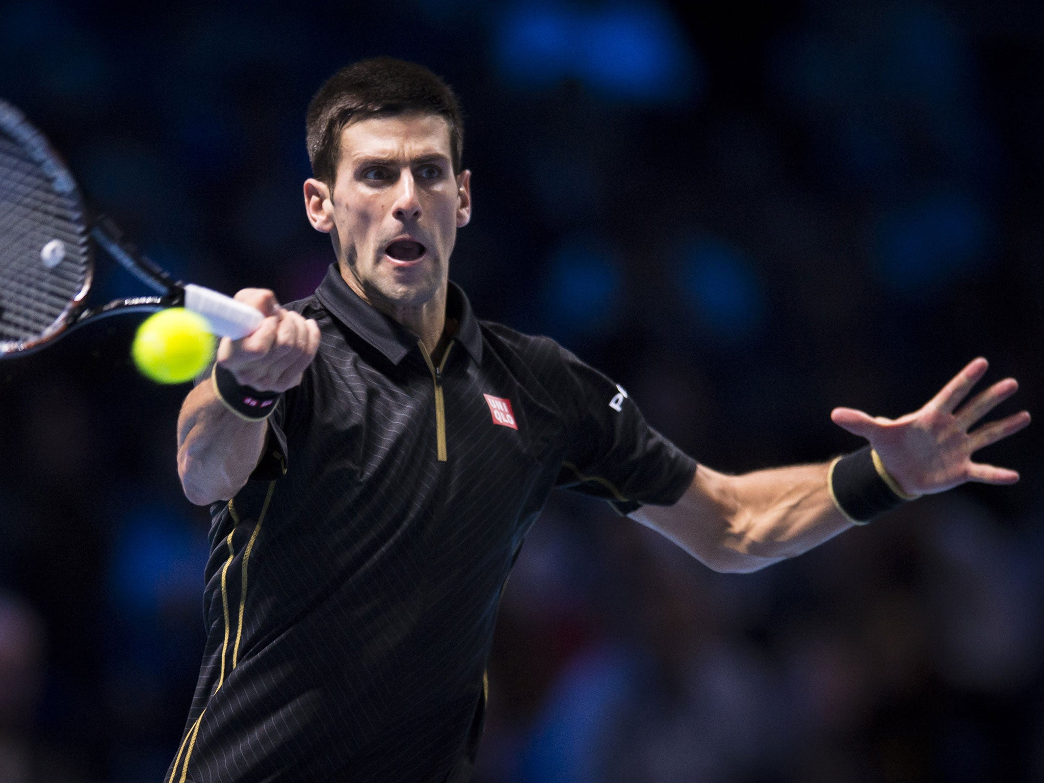 Novak Djokovic needed only 56 minutes to beat Marin Cilic