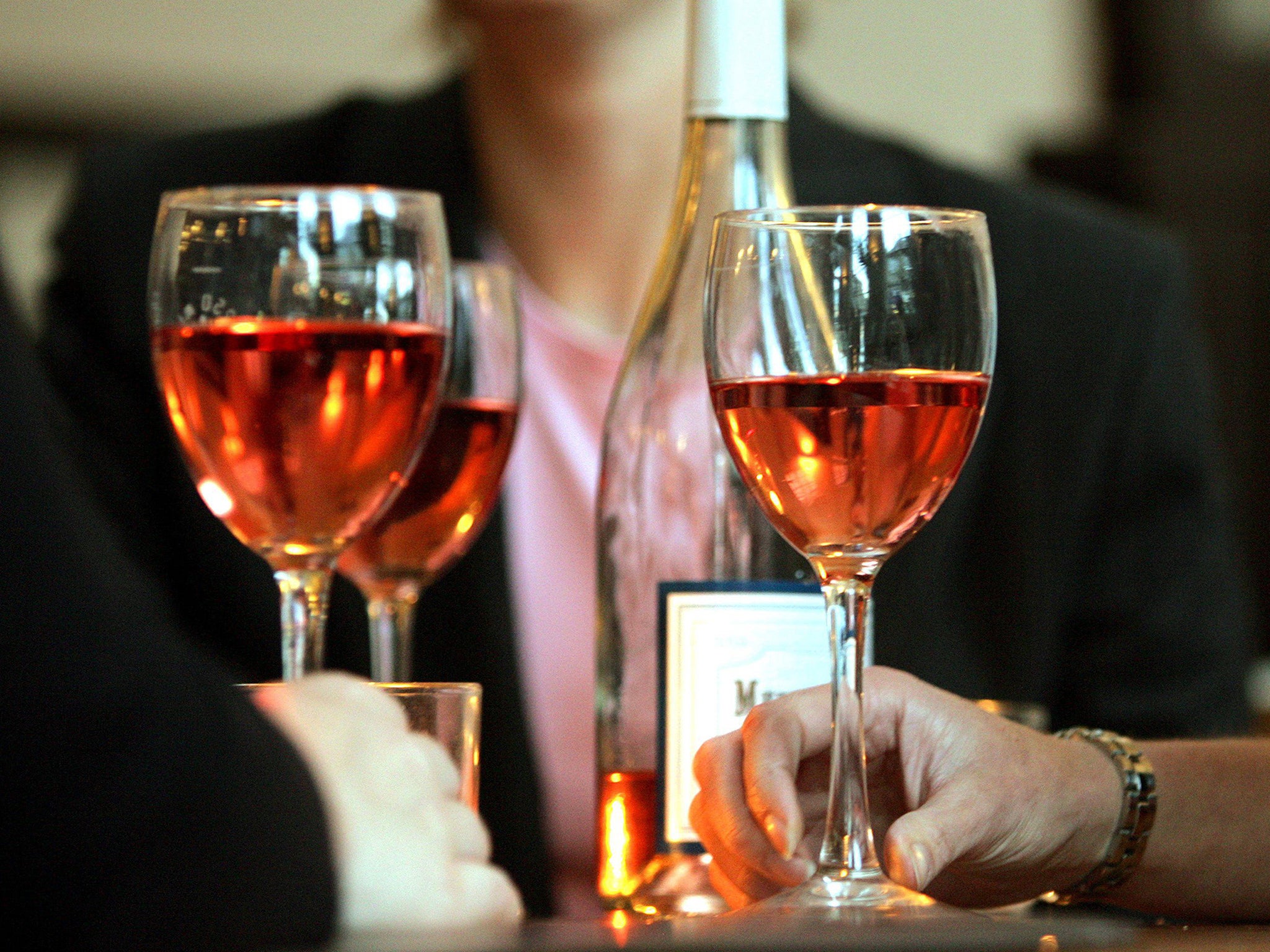 Rose was the tipple of choice last summer